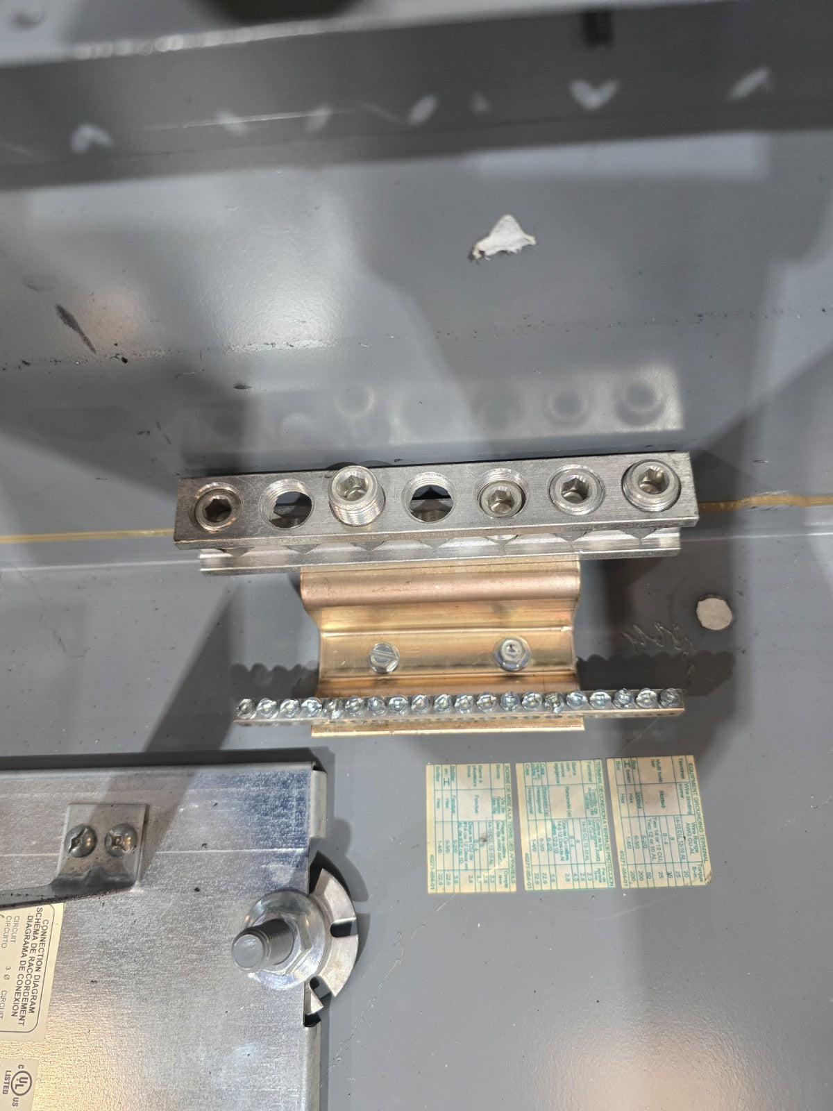 Square D HCP I-Line Panelboard 400A 480V 3PH 3W MCB Main LI36400 3R Encl 30 Cir Used