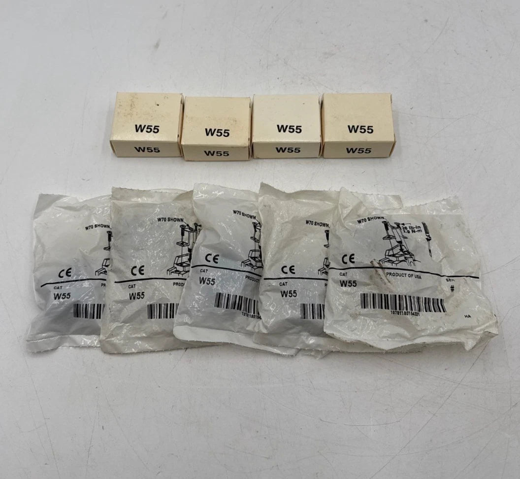 9PC Lot Allen Bradley W55 Thermal Overload Relay Heater 13.6A Element Unit W-55 New