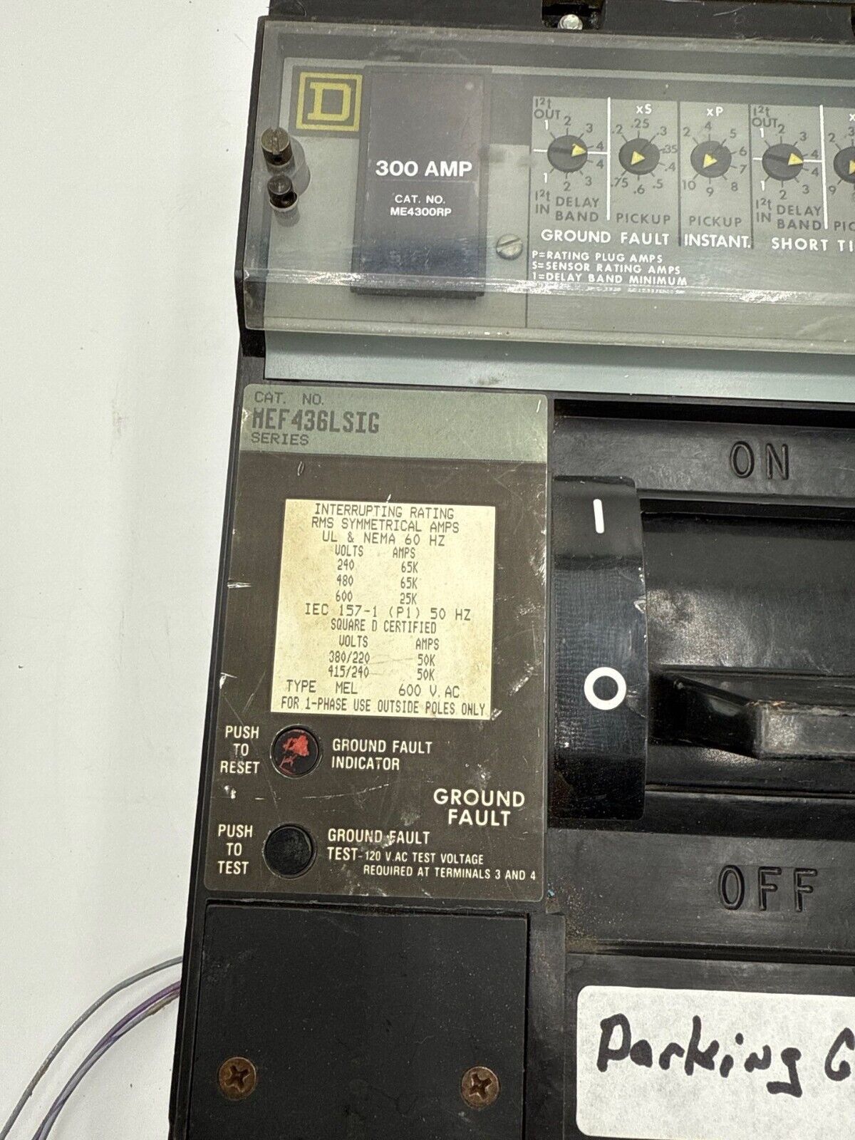 Square D MEF436LSIG Used