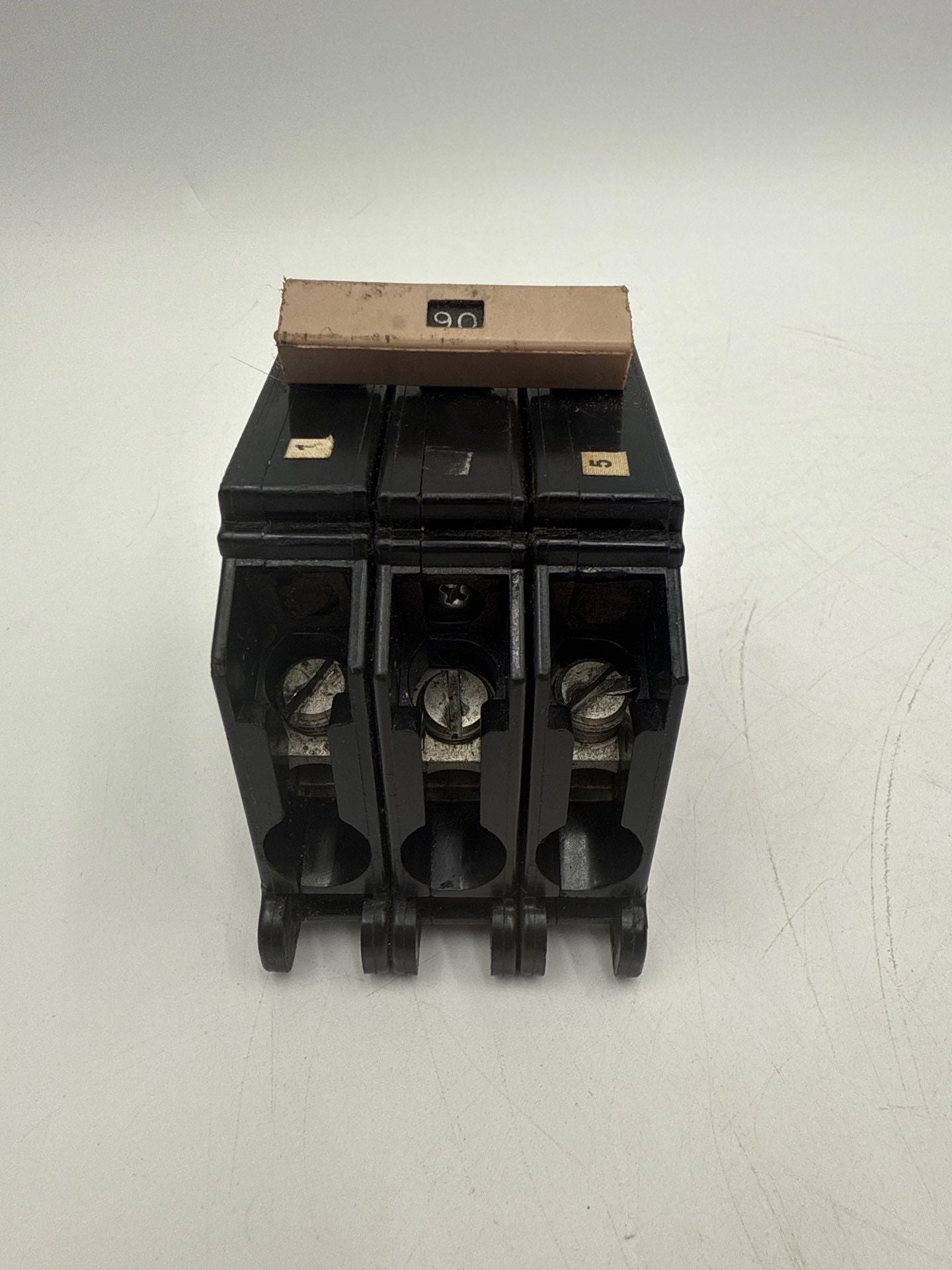 Cutler Hammer CH390 Circuit Breaker 90A 3P 240V CH 90 Amp 3 Pole Plug On Used