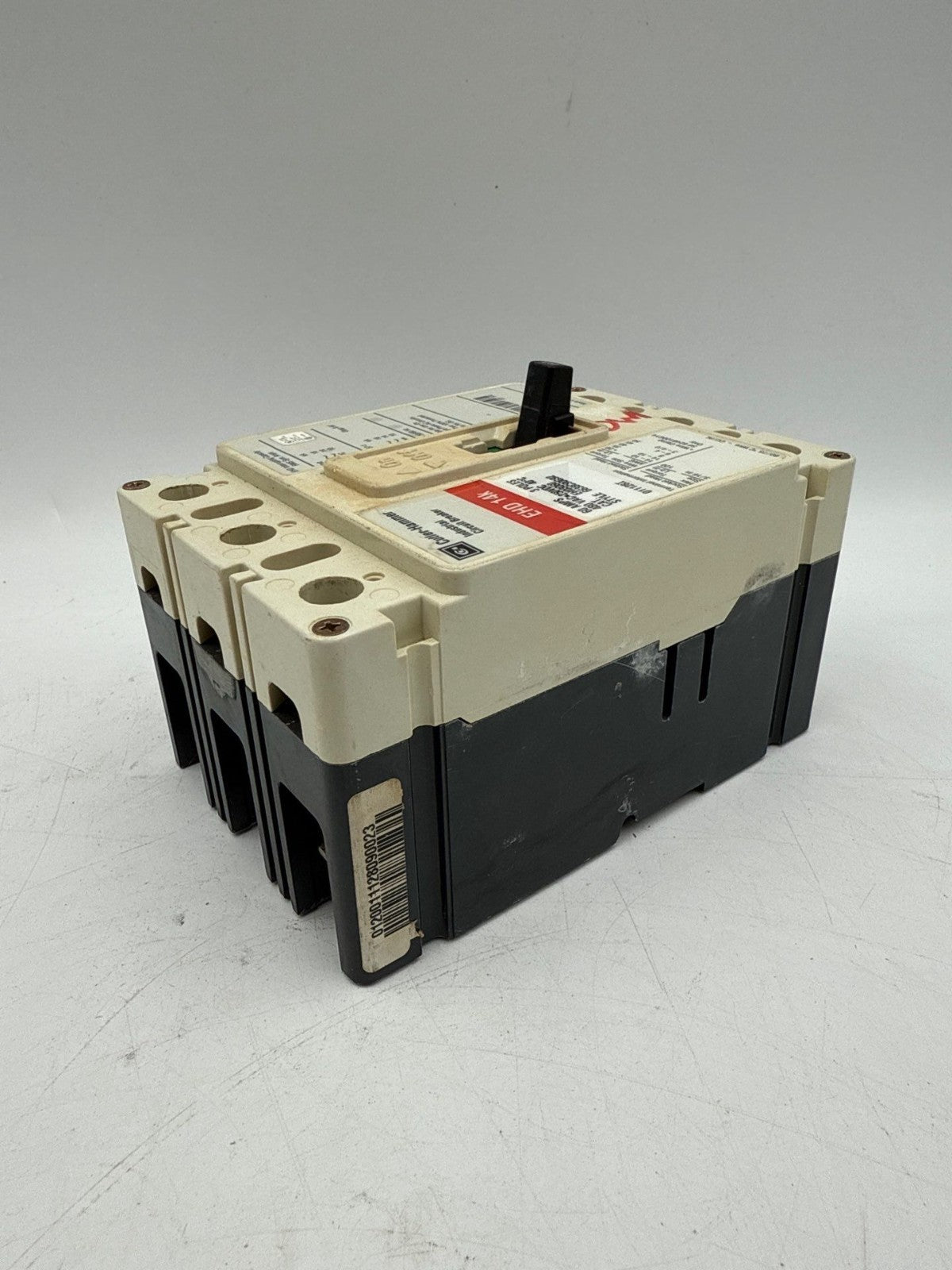 Cutler Hammer EHD3060 Circuit Breaker 60A 3P 480V 3PH EHD 14k 60 Amp 3 Pole Used