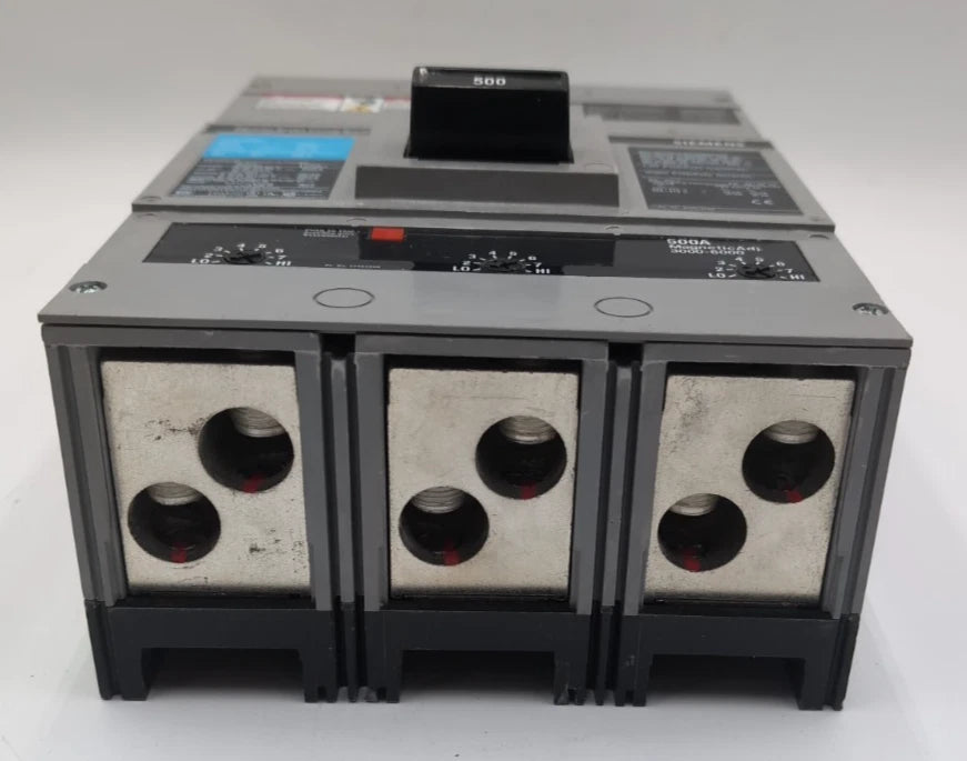 Siemens LXD63B500 Circuit Breaker 500A 3P 600V 3PH LXD6-A 500 Amp NEW TAKE OUT New