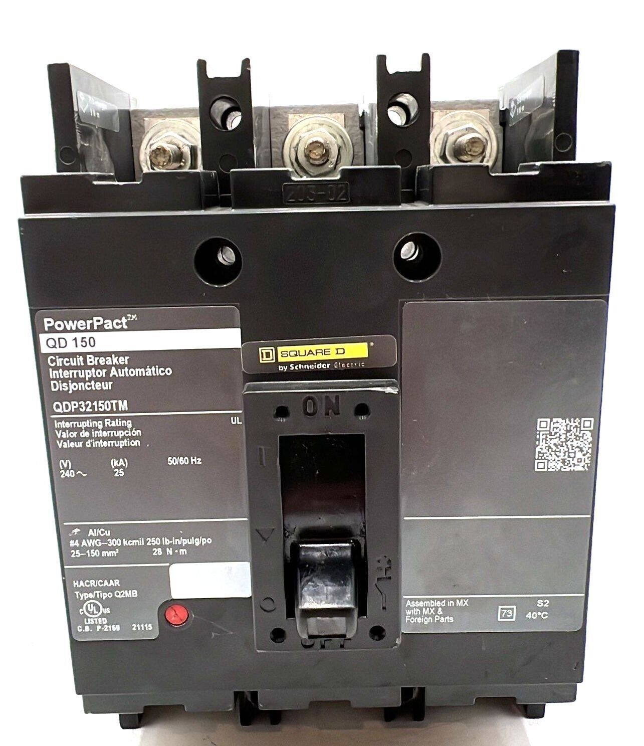 Square D QDP32150TM Used