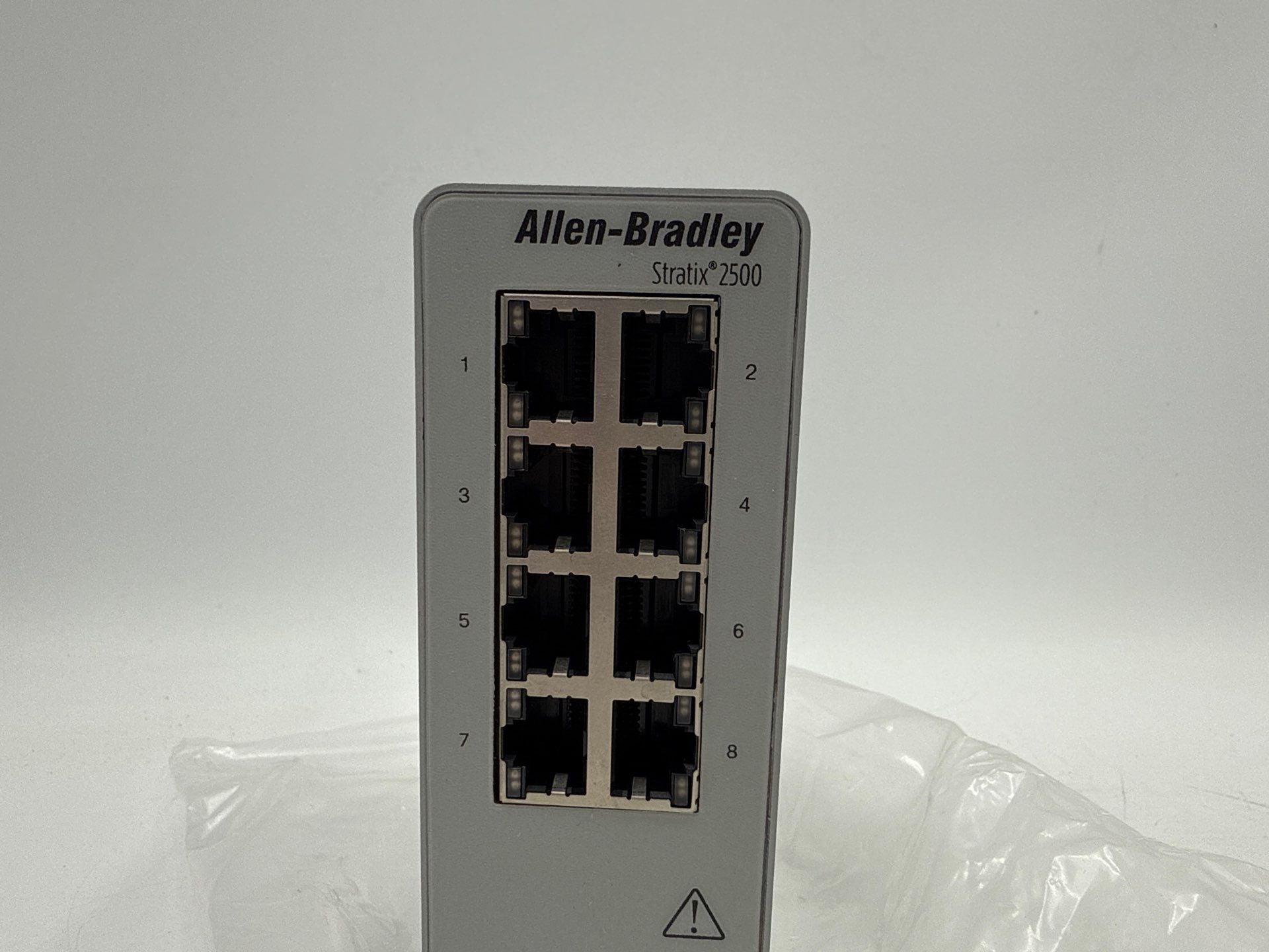 Allen Bradley 1783-LMS8 A EtherNet Managed Switch Stratix 2500 IP 8-Port Used