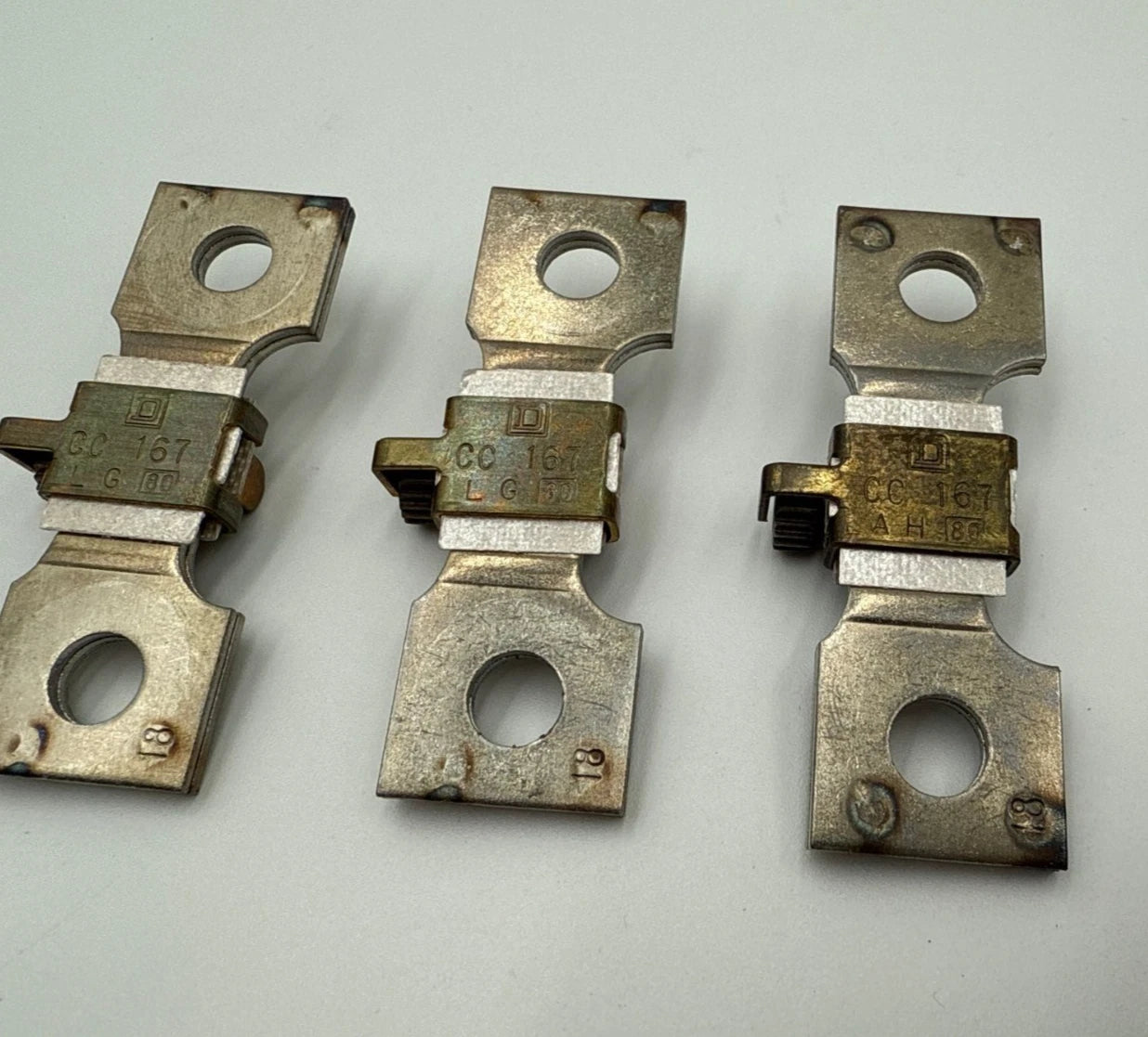 3PC Lot Square D CC167 Thermal Overload Relay Heater Element Unit CC 167.0 New New