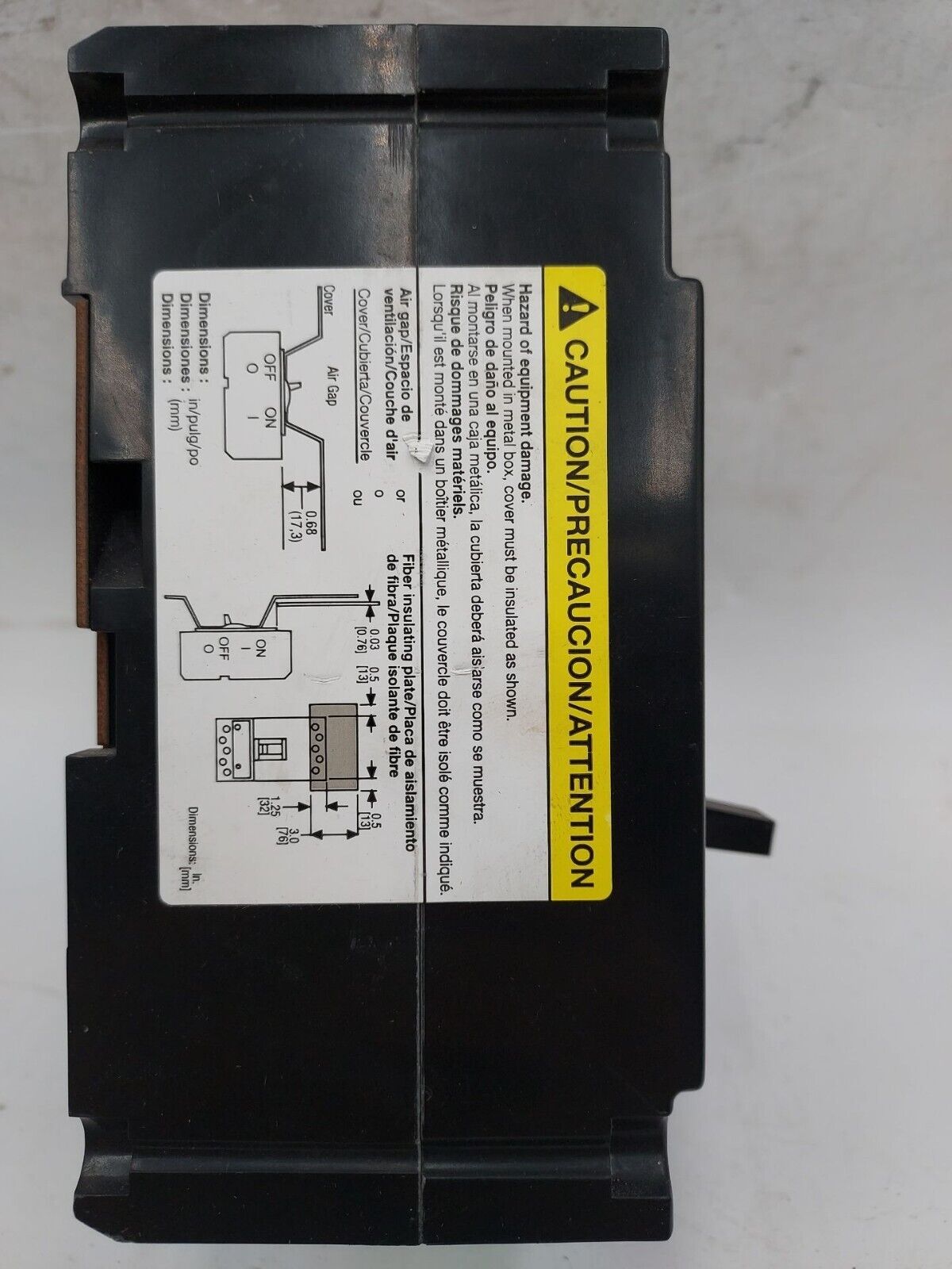 Square D FAL34060 Used