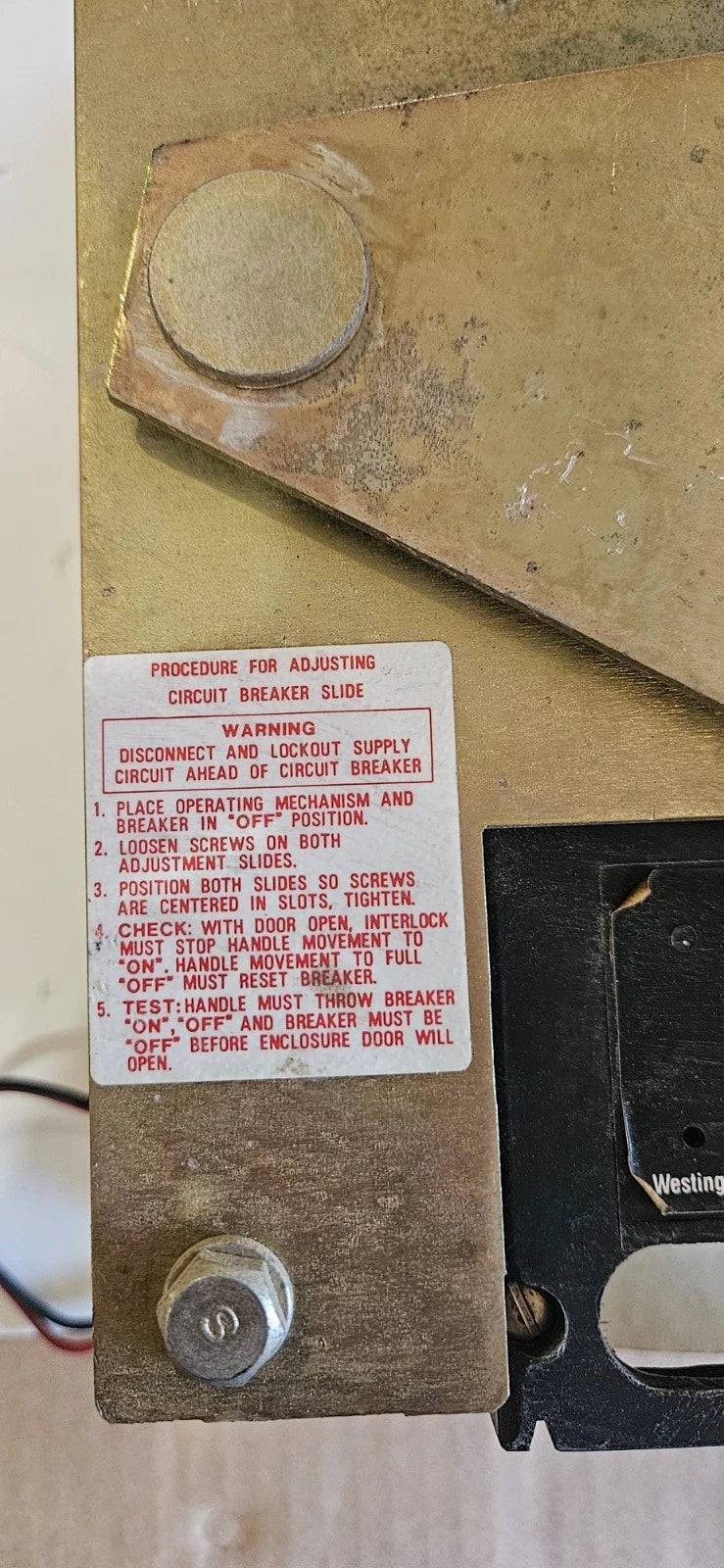 Allen Bradley 2100 Centerline 600A 600V Main Breaker MCC Bucket LC3600 Used