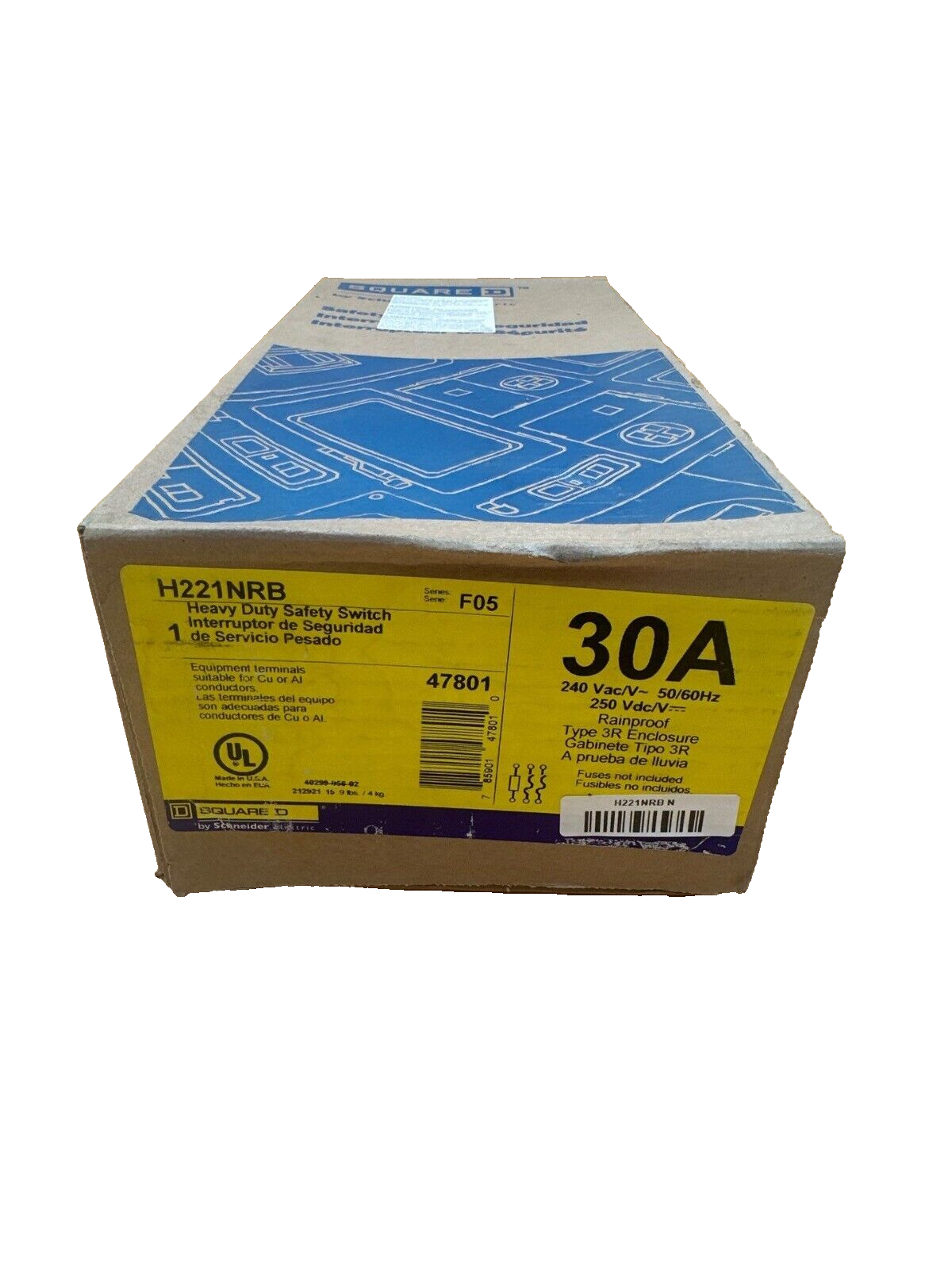 Square D H221NRB New