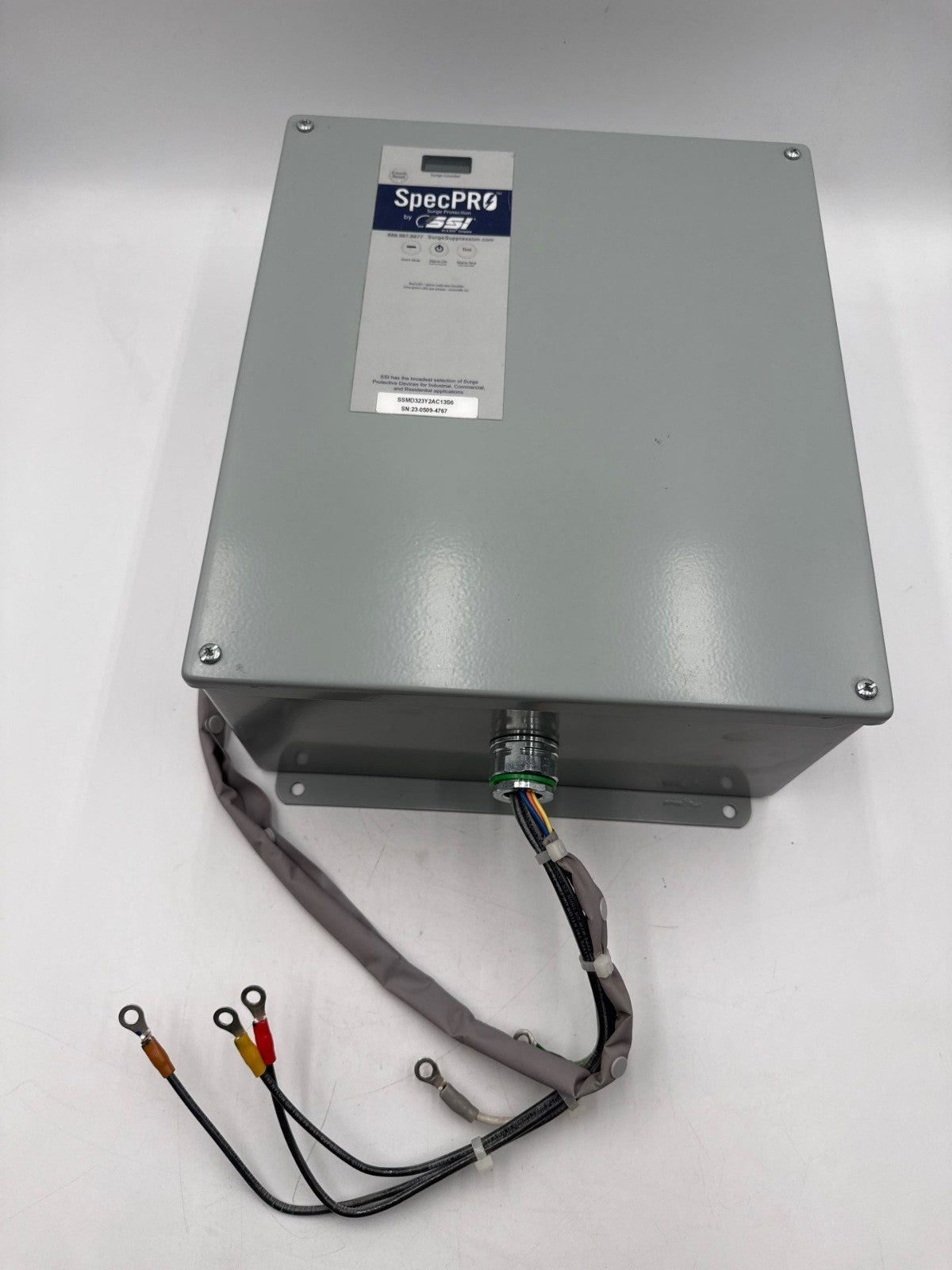 SpecPRO SSMD323Y2AC13S6 Surge Protective Device 20kA 277/480V 3PH Wye SPD TVSS Used