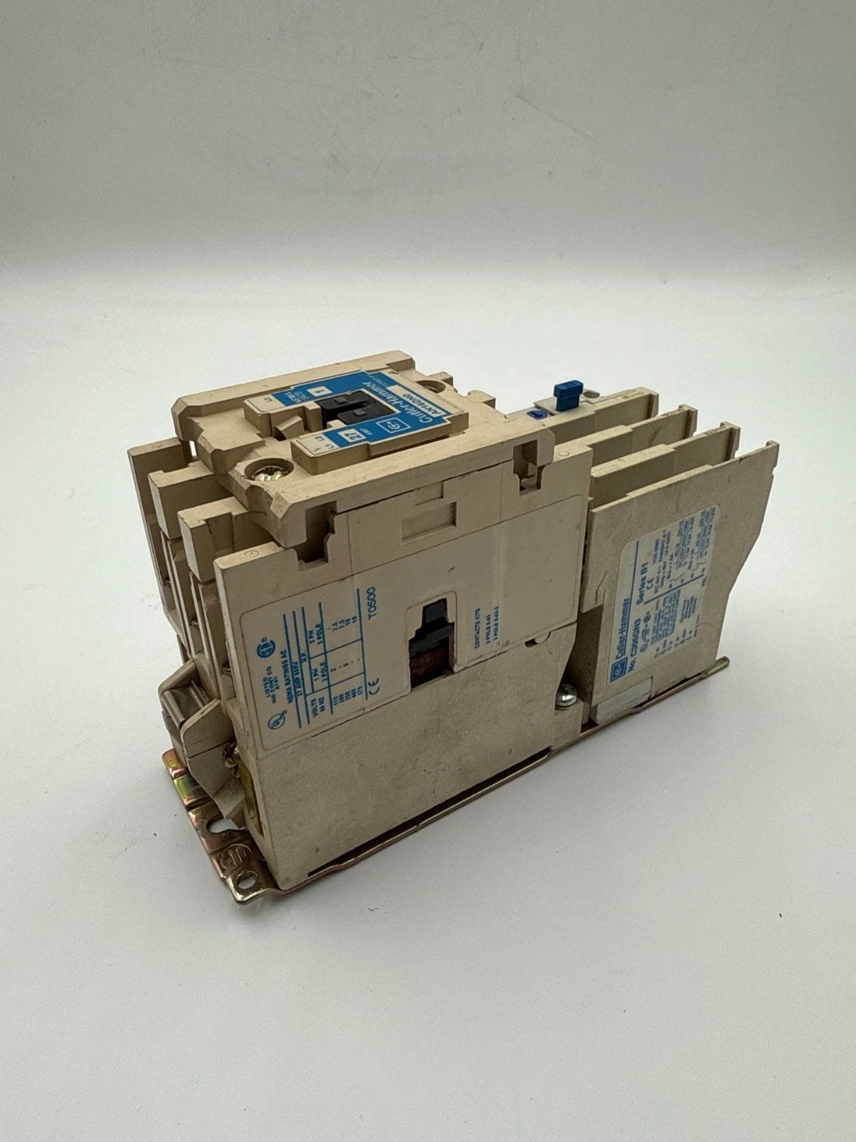 Cutler Hammer AN16DN0 Starter NEMA Size 1 27A 3P Coil 440/480V Overload C306GN3 Used