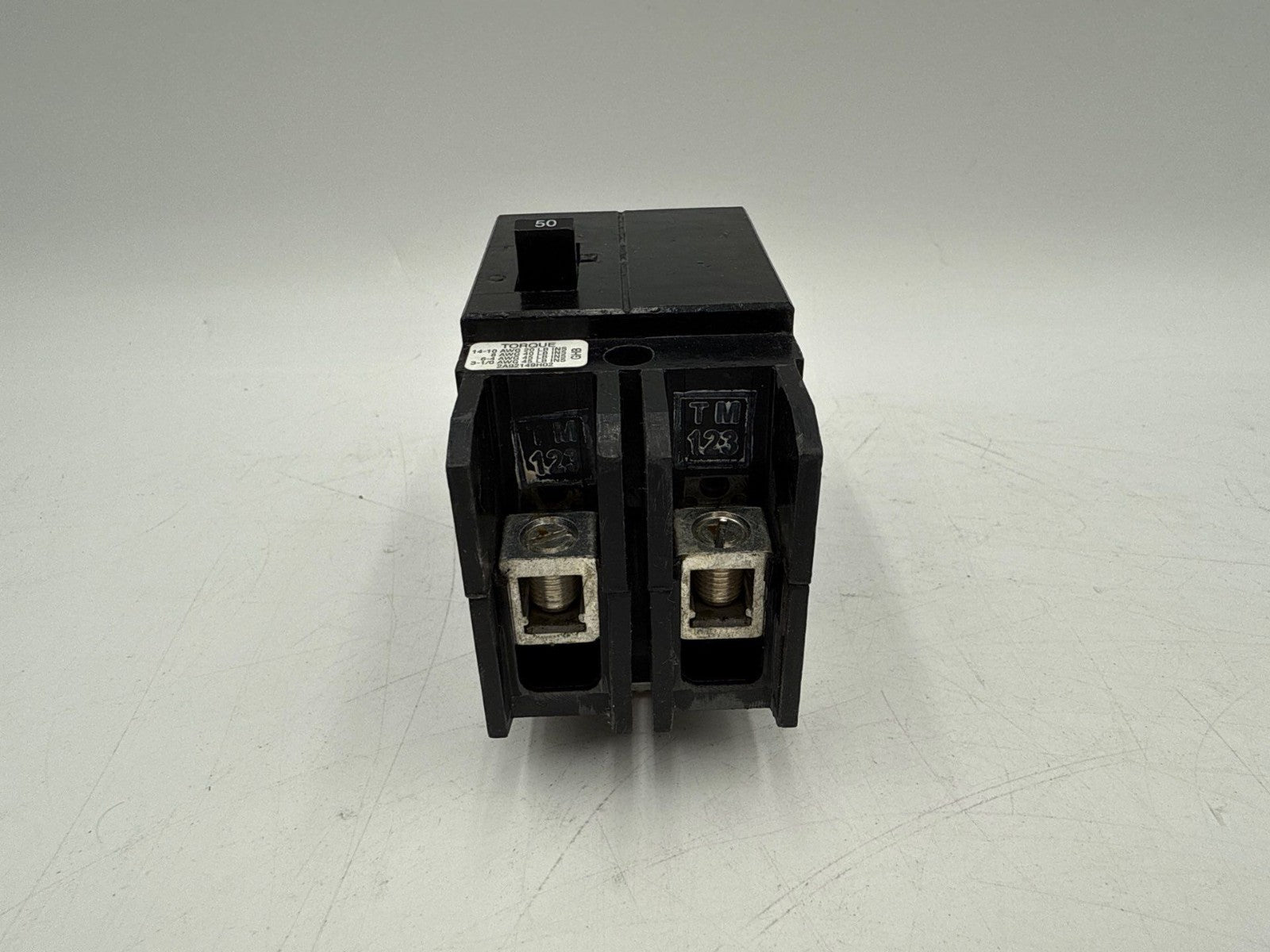 Eaton GHB2050 Bolt On Circuit Breaker 50A 277/480V 2P GHB 50 Amp 2 Pole Cutler Used