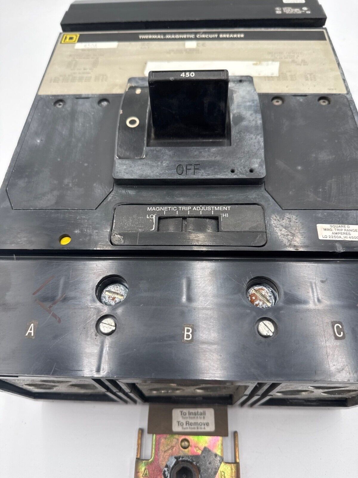 Square D MA36450 Used