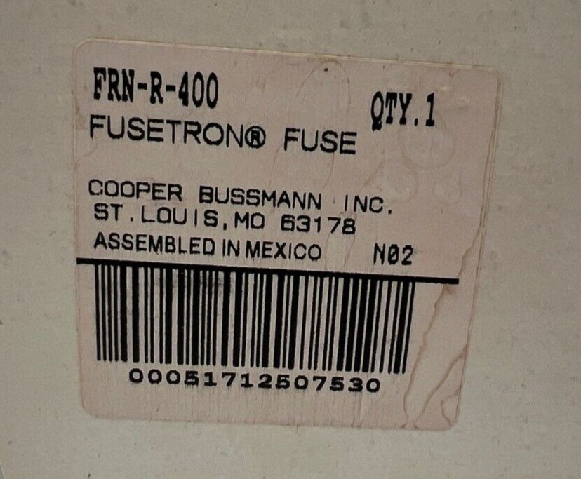 Bussmann FRN-R-400 New