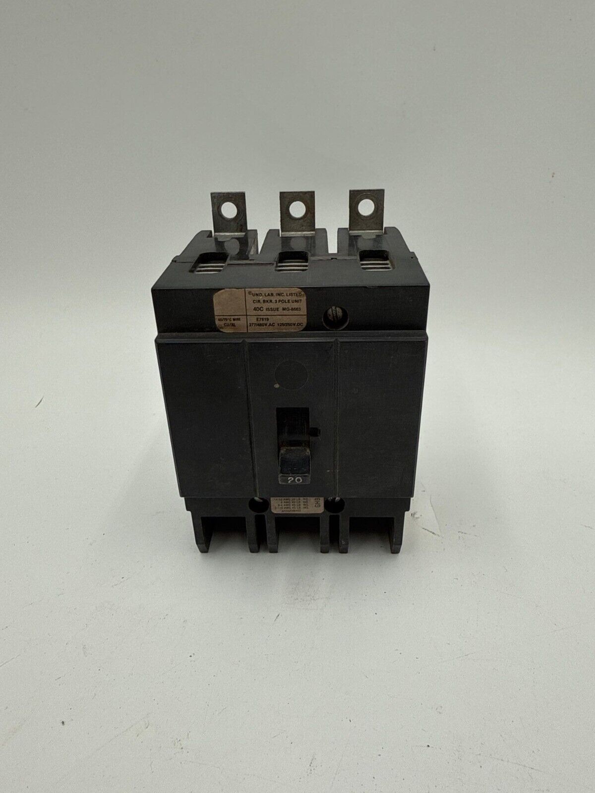 Westinghouse GHB3020 Used