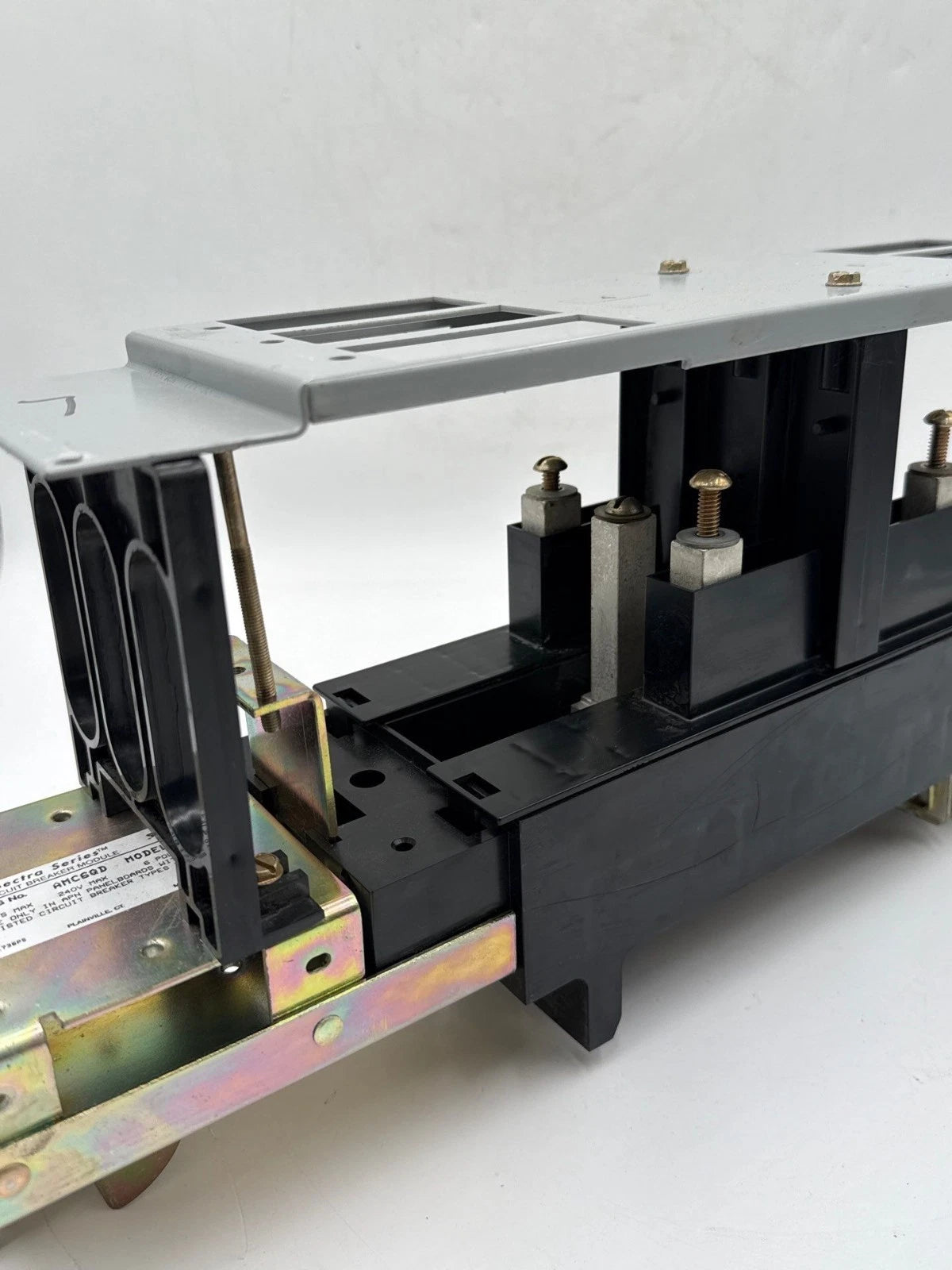 GE AMC6QD APN Circuit Breaker Module 450A 240V Max 6 Pole TQD THQD Spectra Serie Used