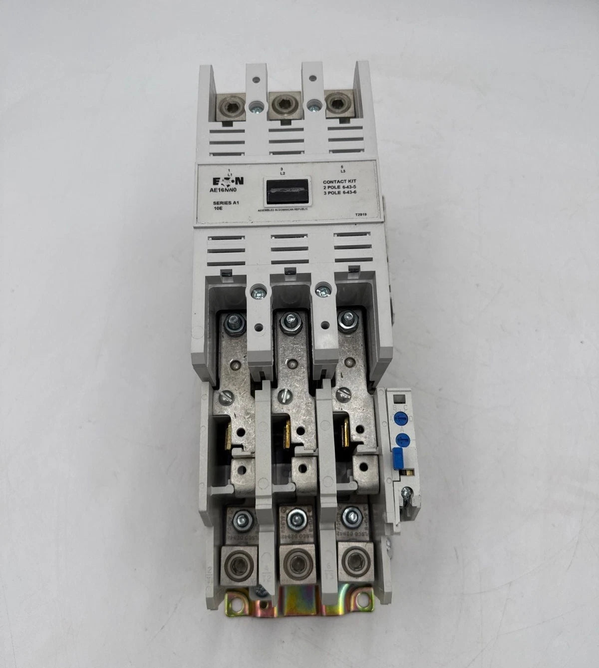 Eaton AE16NN0 Starter 140A 3P 600V 125 HP Coil 110-120V Overload 10-6530-3 Used