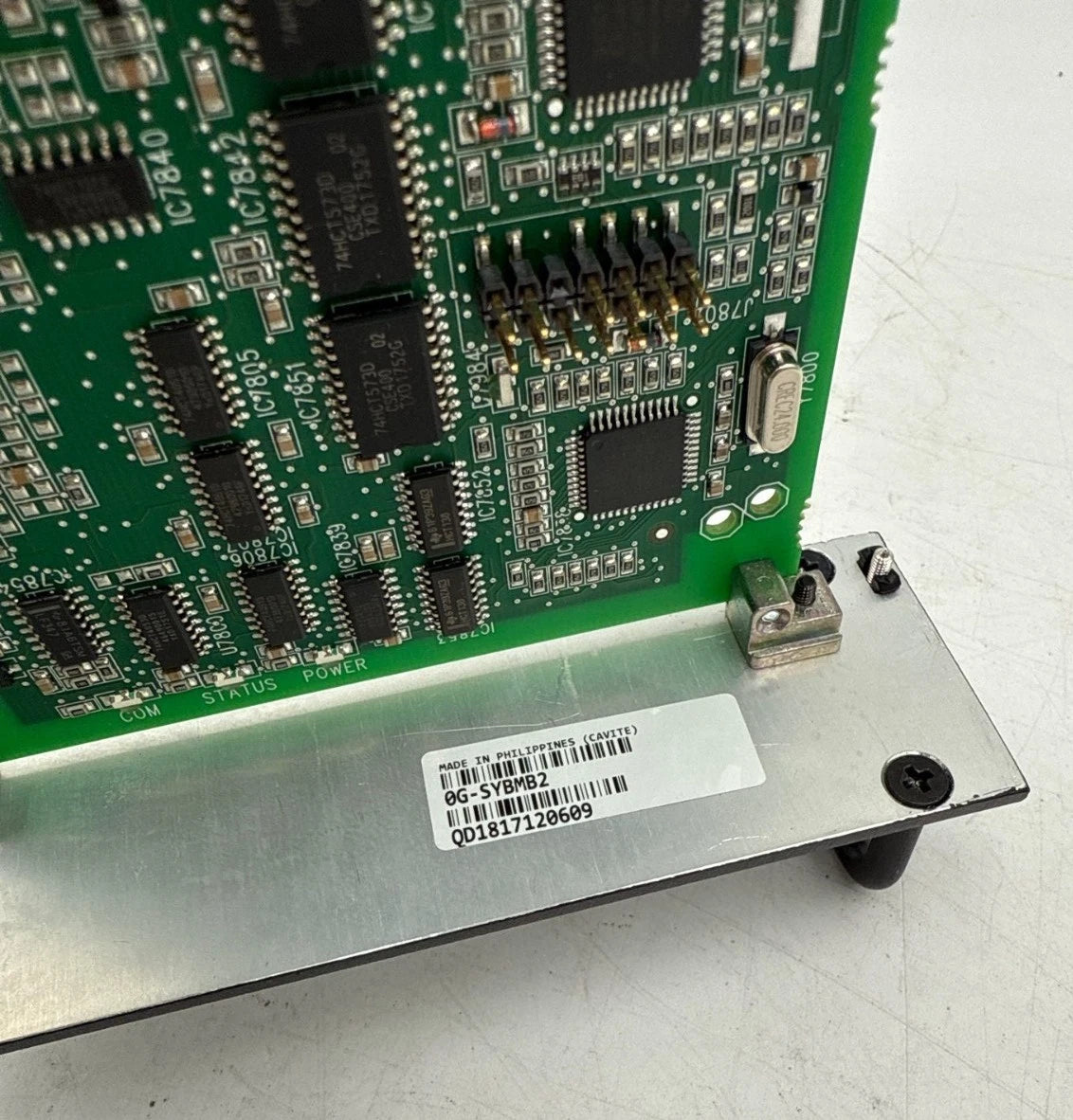 APC 0G-SYBMB2 640-4716F-Z Rev 07 Battery Monitor Board PCB Circuit Board Used