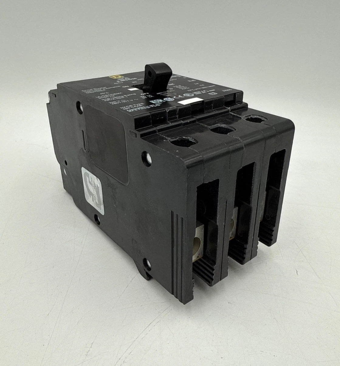 Square D EJB34035 Circuit Breaker 35A 3P 480/277V EJB Bolt On 35 Amp 3 Pole New