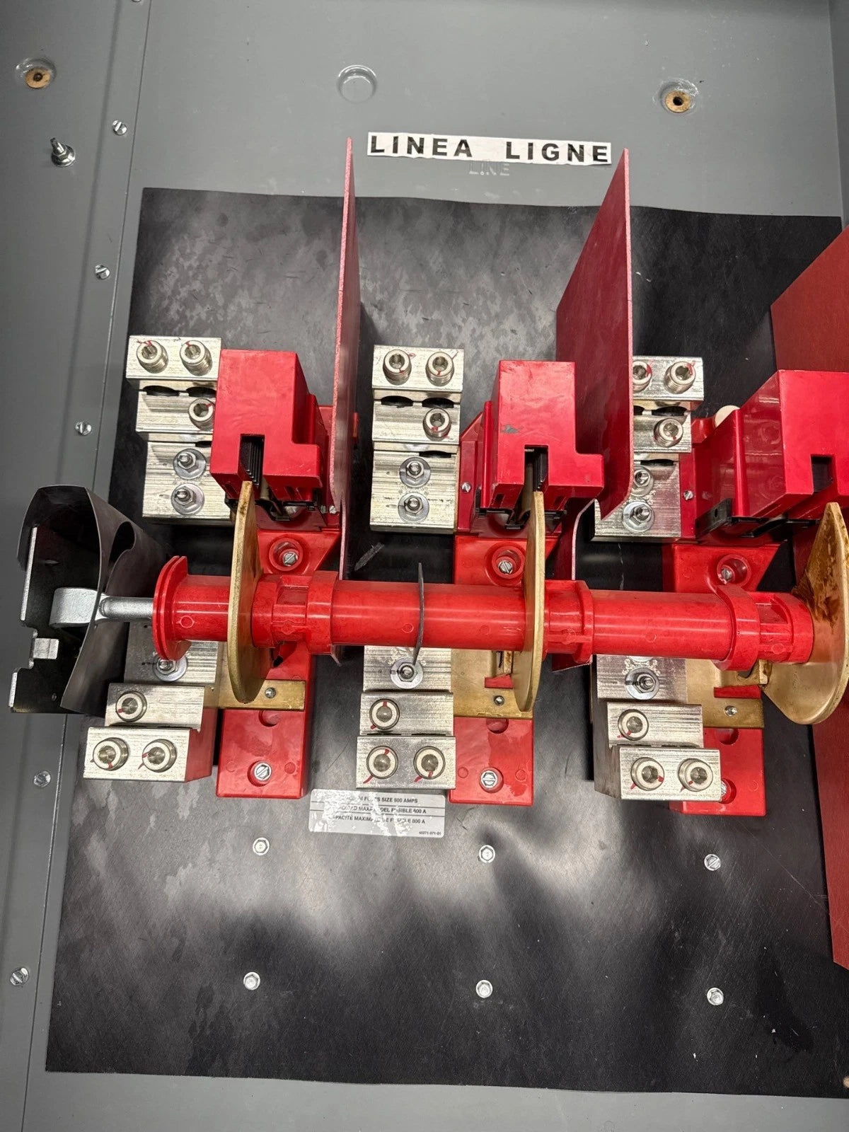 Square D H367NR Safety Disconnect Switch 800A 3P 600V 3PH 3R Outdoor 800 Amp Used