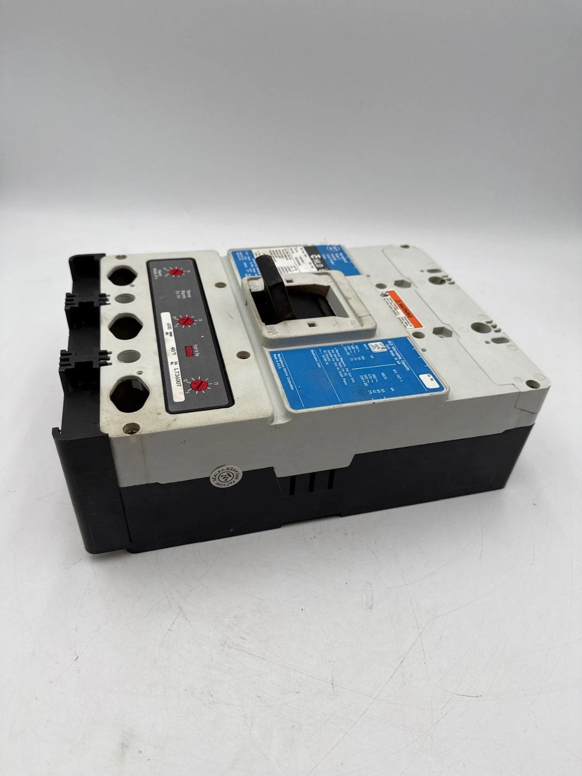Westinghouse HLD3600 Circuit Breaker 600A 3P 600V 3PH HLD 65k 600 Amp LT3600T Used