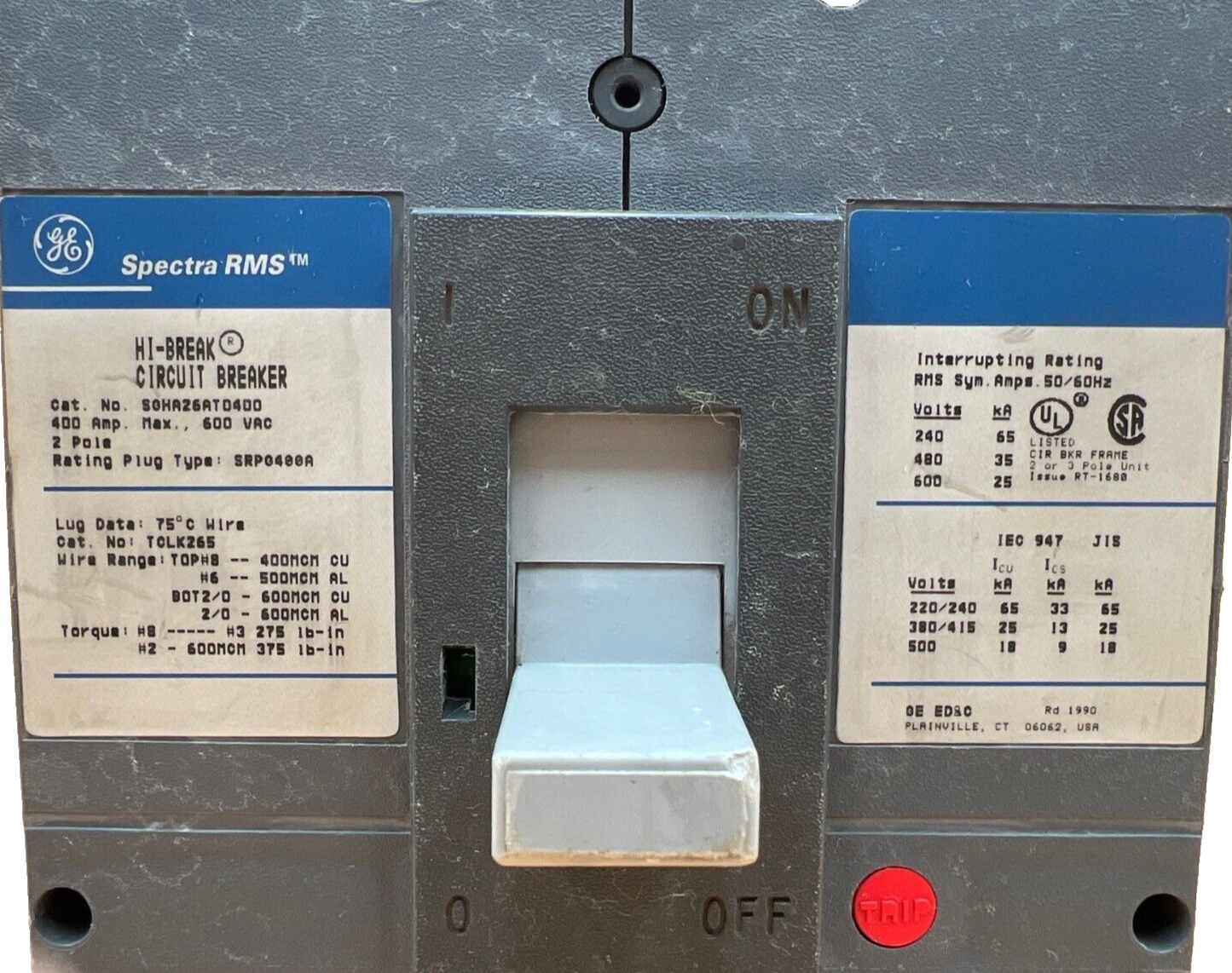 GE SGHA26AT0400 Used