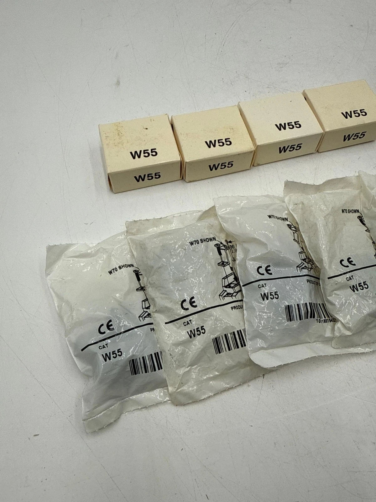 9PC Lot Allen Bradley W55 Thermal Overload Relay Heater 13.6A Element Unit W-55 New