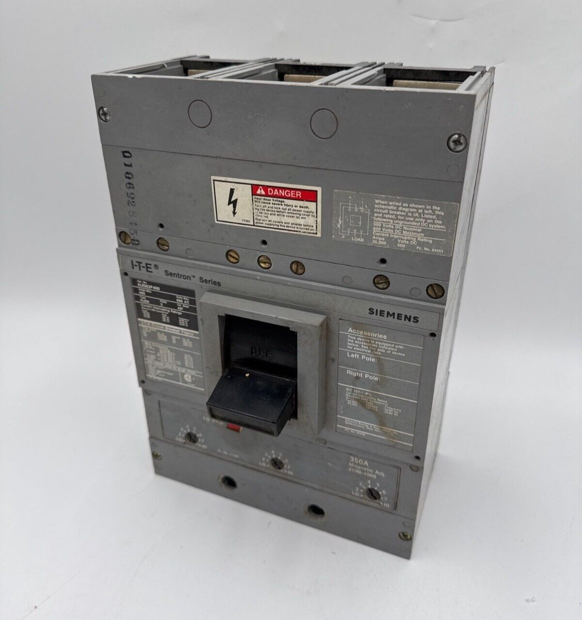 Siemens HJD63B350 Used
