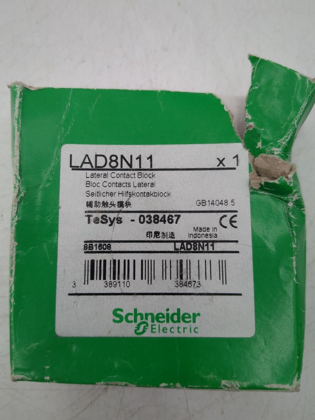 Square D LAD8N11 New