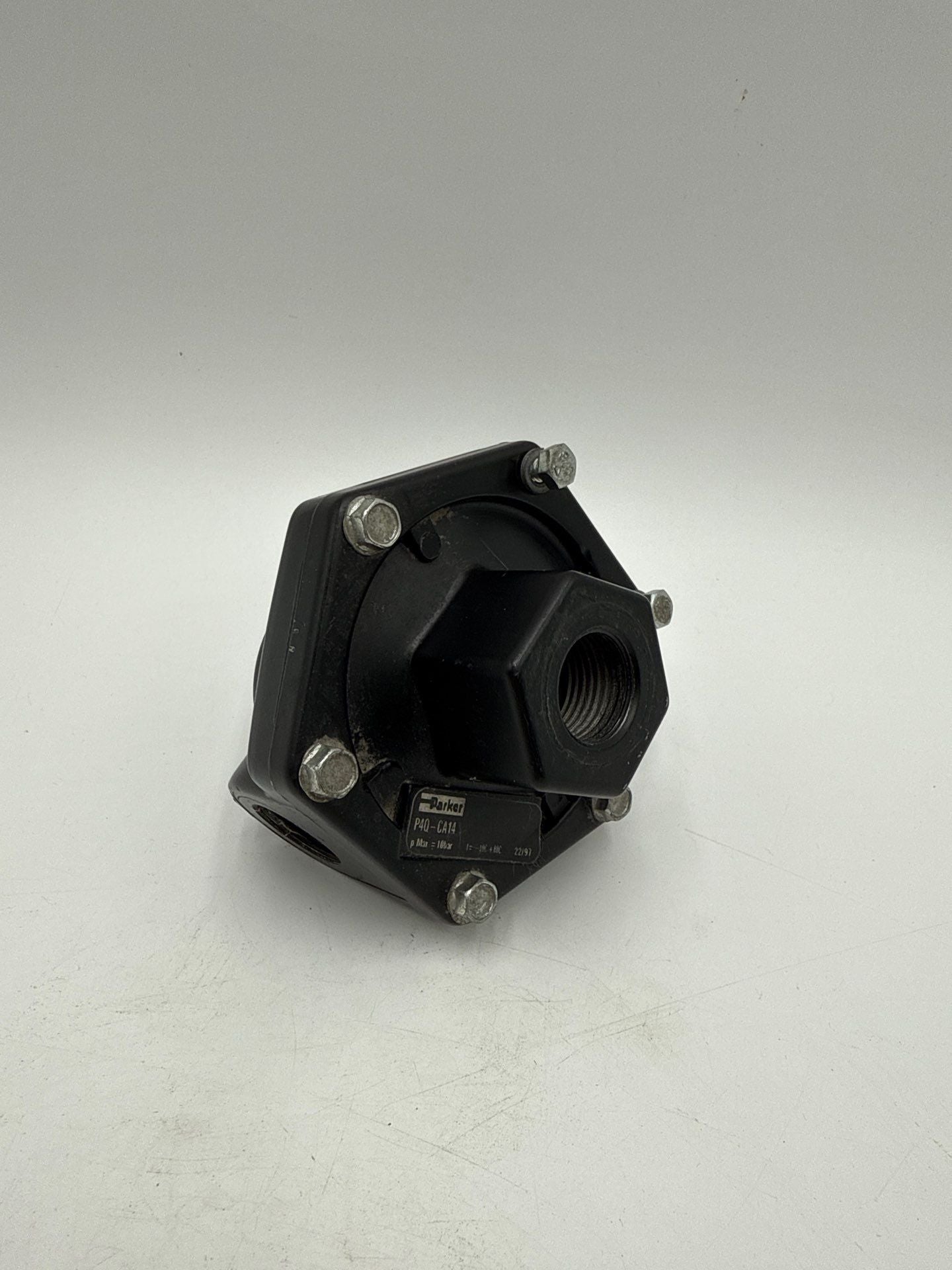 Parker P4Q-CA14 Quick Exhaust Valve Pneumatic 1/2" Female 10BAR New