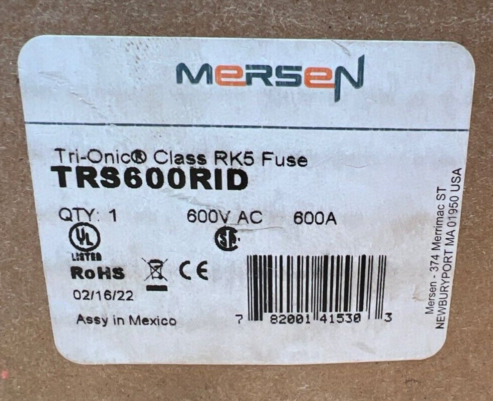 Ferraz Shawmut TRS600RID New