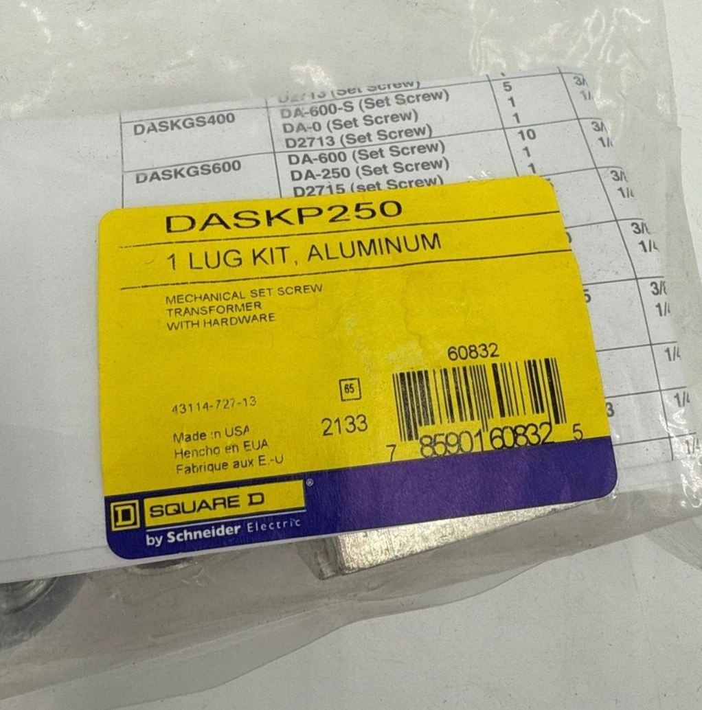 Square D DASKP250 New