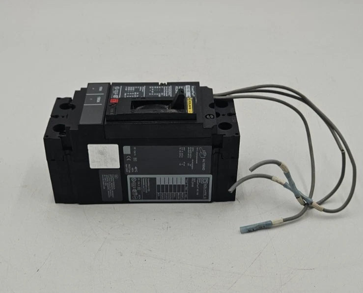 Square D HDL26100 Circuit Breaker 100A 2P 600V HDL 100 Amp 2 Pole with AUX USED Used