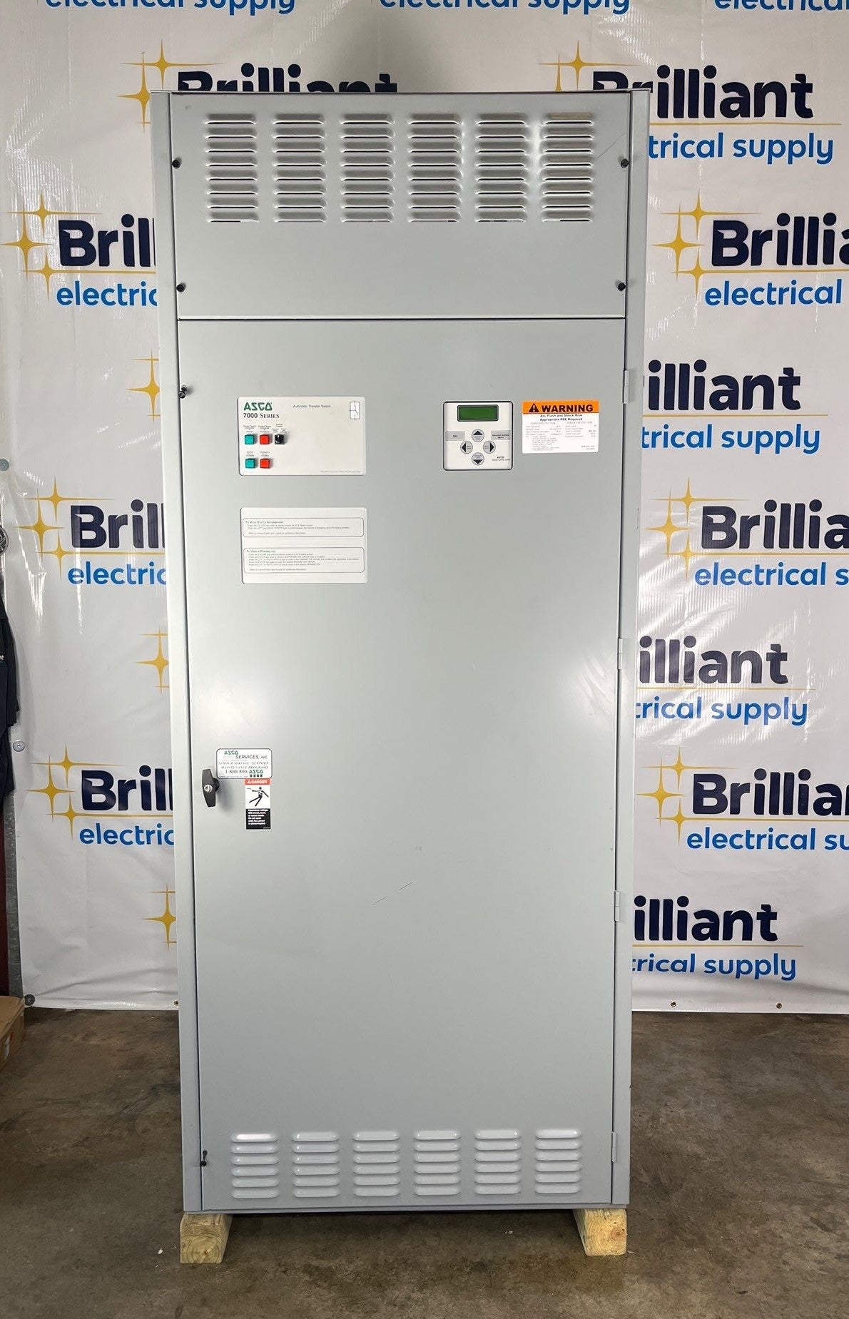 ASCO 7000 Series Automatic Transfer Switch 2000A 480V 3PH G7ATSA32000N5C Used
