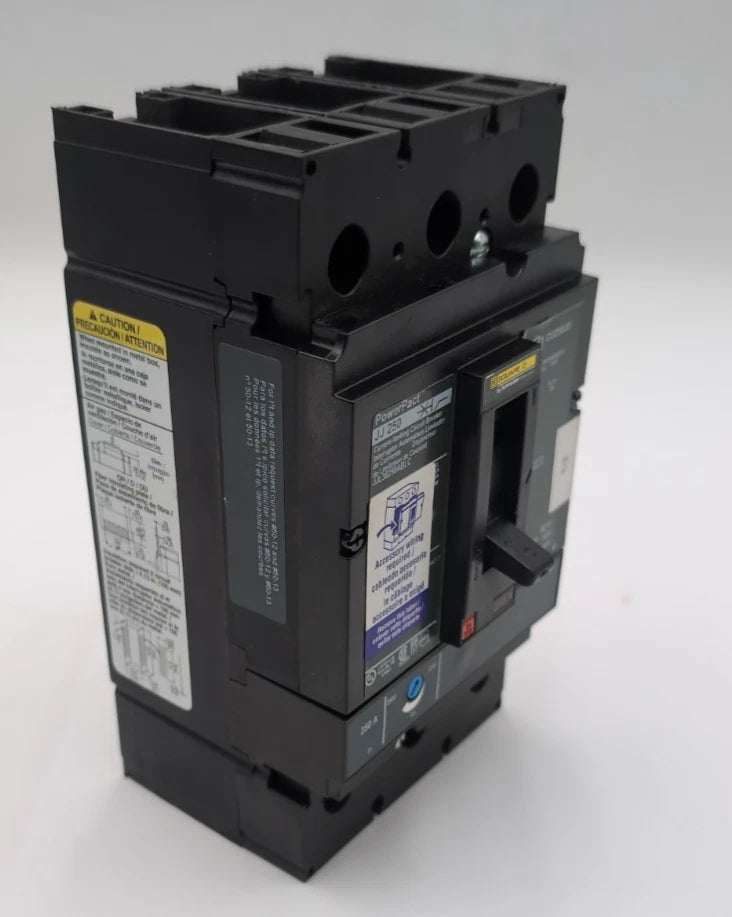 Square D JJ250 Circuit Breaker 250A 3P 600V JJ36250ABLC NEW Never Energized New
