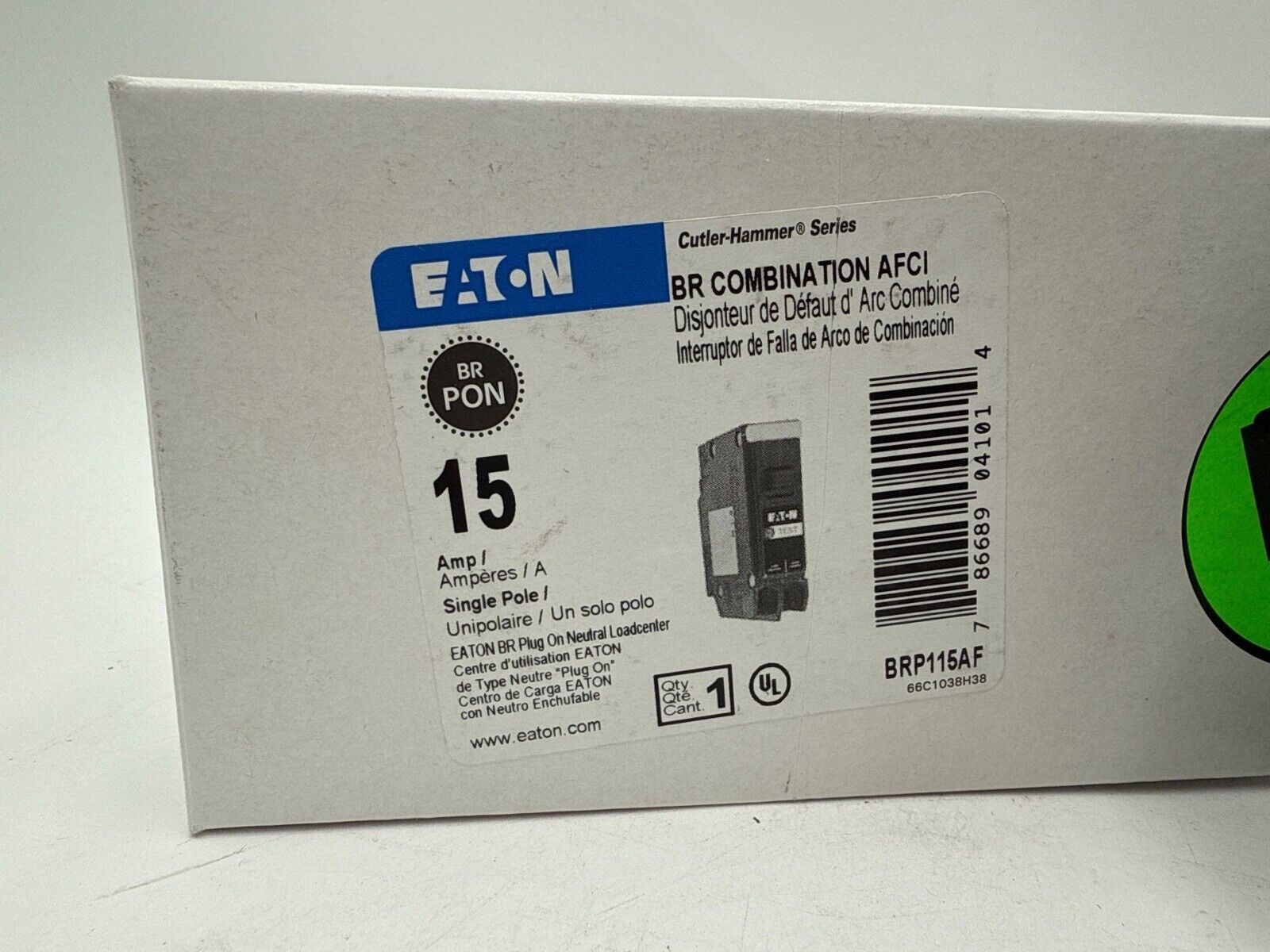 Eaton BRP115AF New