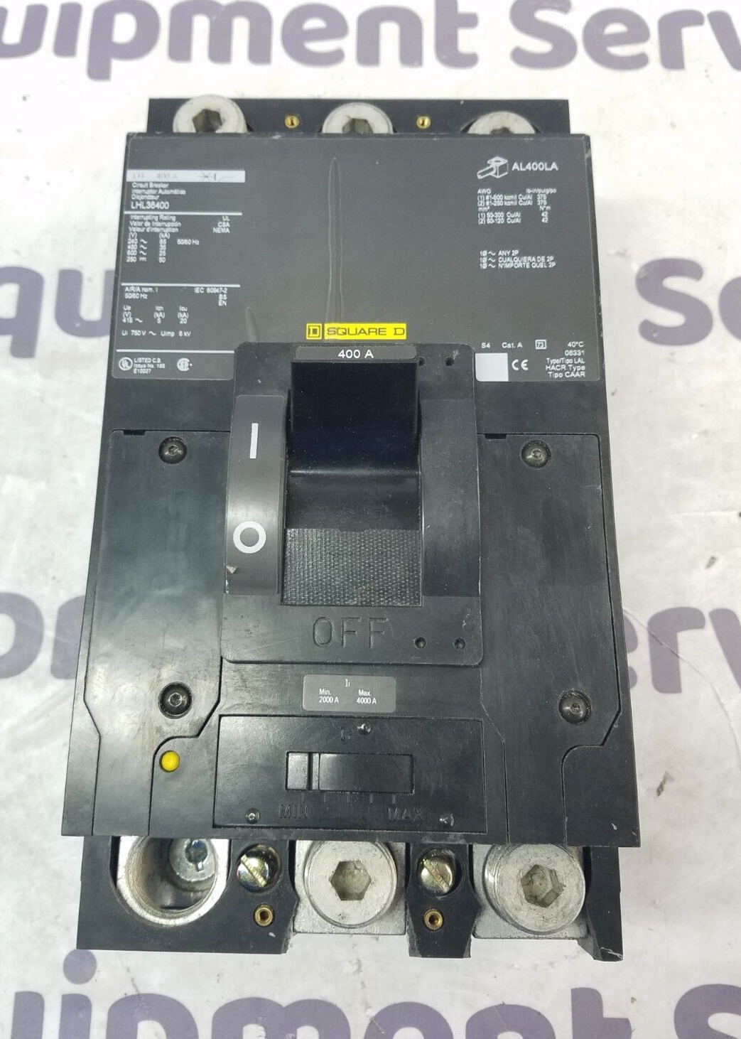 Square D LHL36400 Used