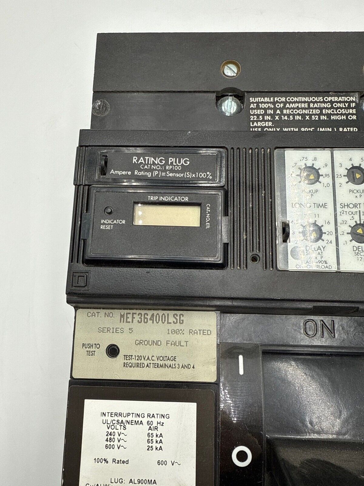 Square D MEF36400LSG Used