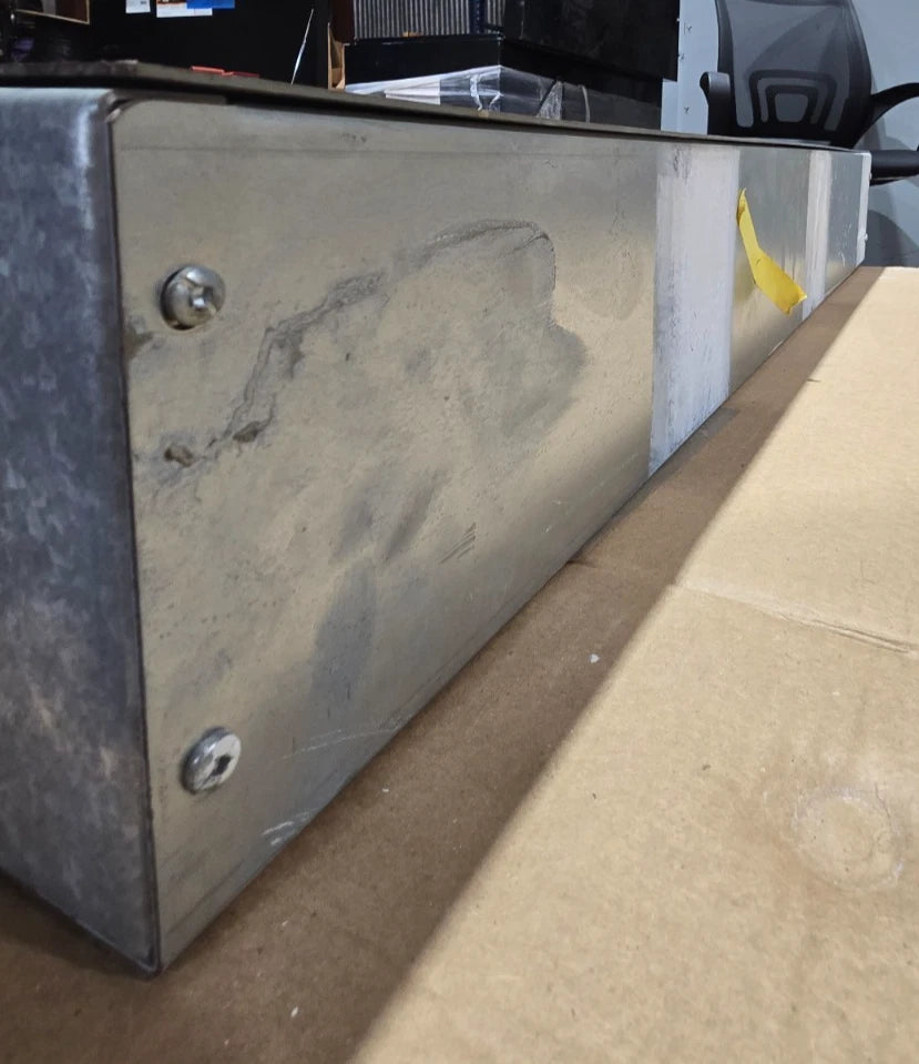 Square D NF Panelboard 125A 600/347V 3PH 4W 30 Cir MCB 100 Amp Panel EDB34100SA Used