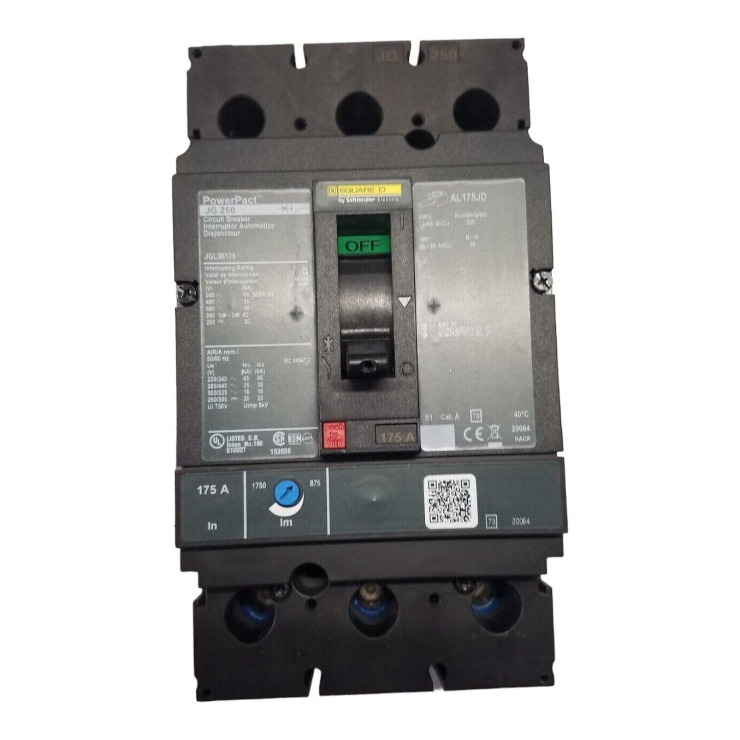 Square D JGL36175 Used