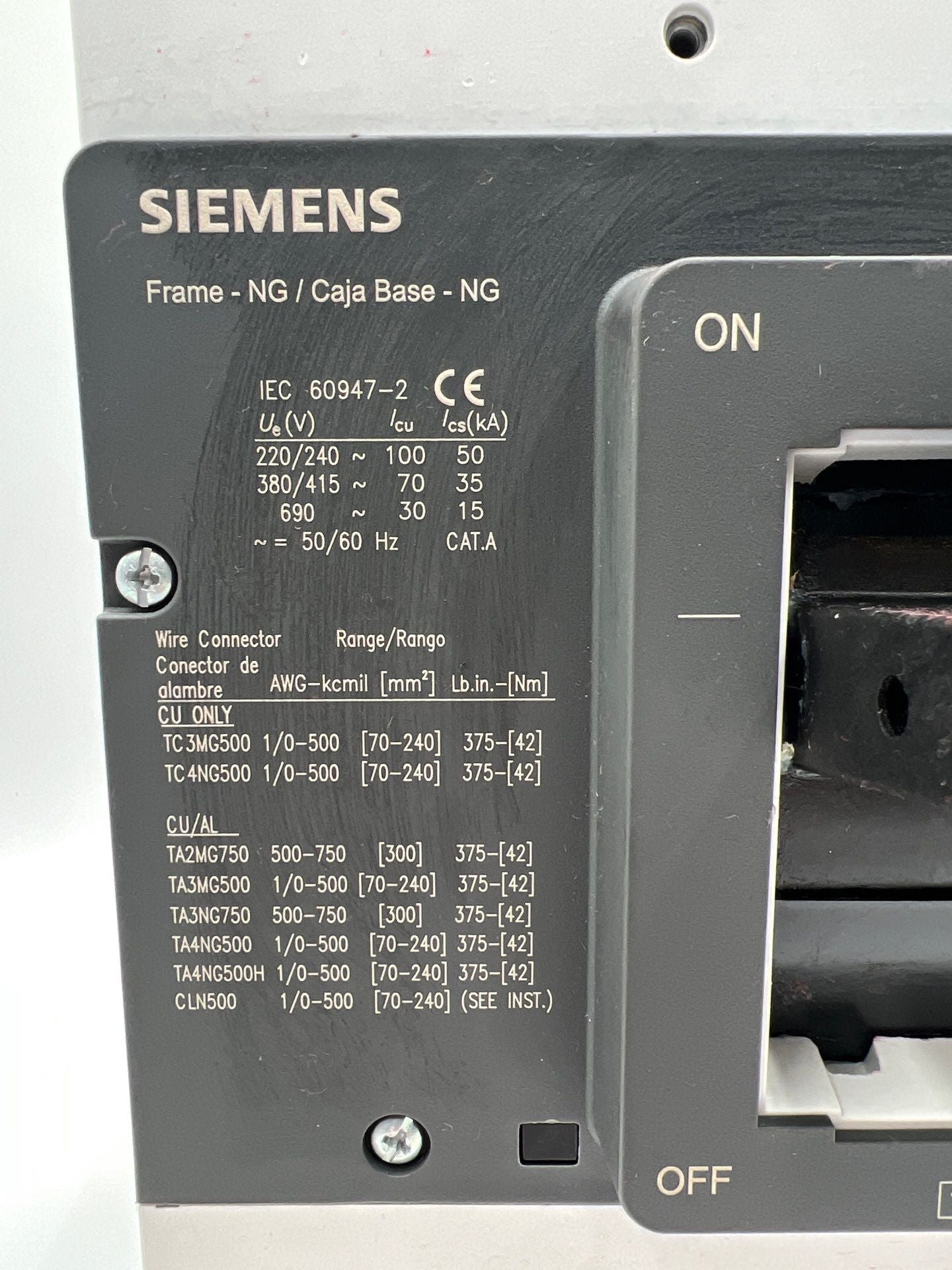 Siemens HNX3W120 New