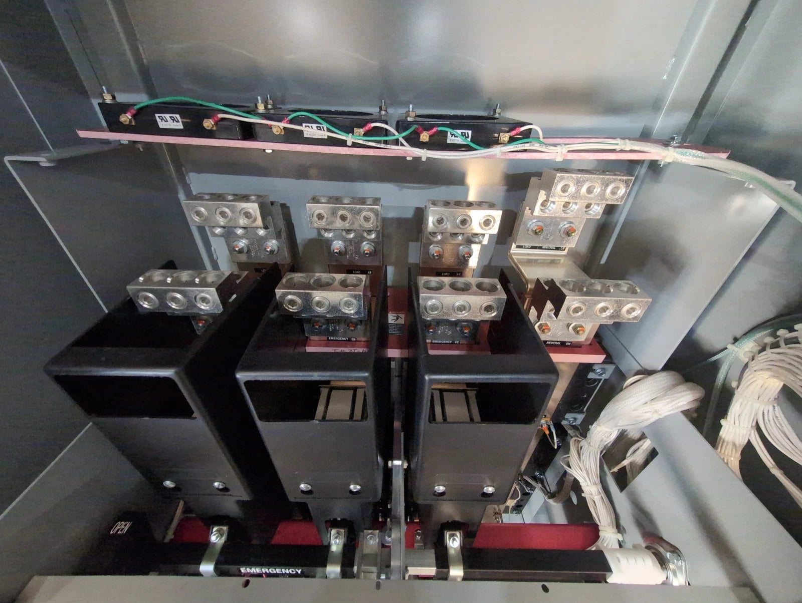 ASCO 7000 Series Automatic Transfer Switch 1600 Amp 480V 3PH G07ATSA31600N5XC Used