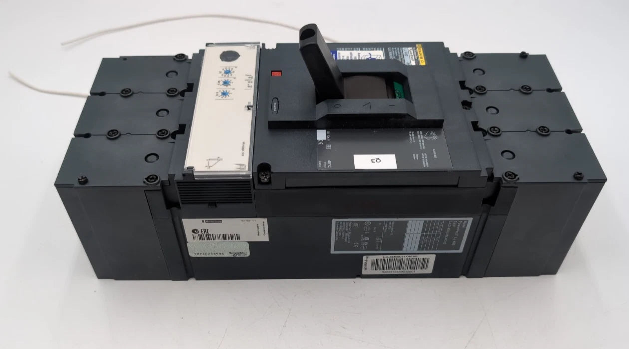 Square D LJL36400U31XACSO Circuit Breaker 400A 3P 600V 400 Amp 3 Pole NEW New