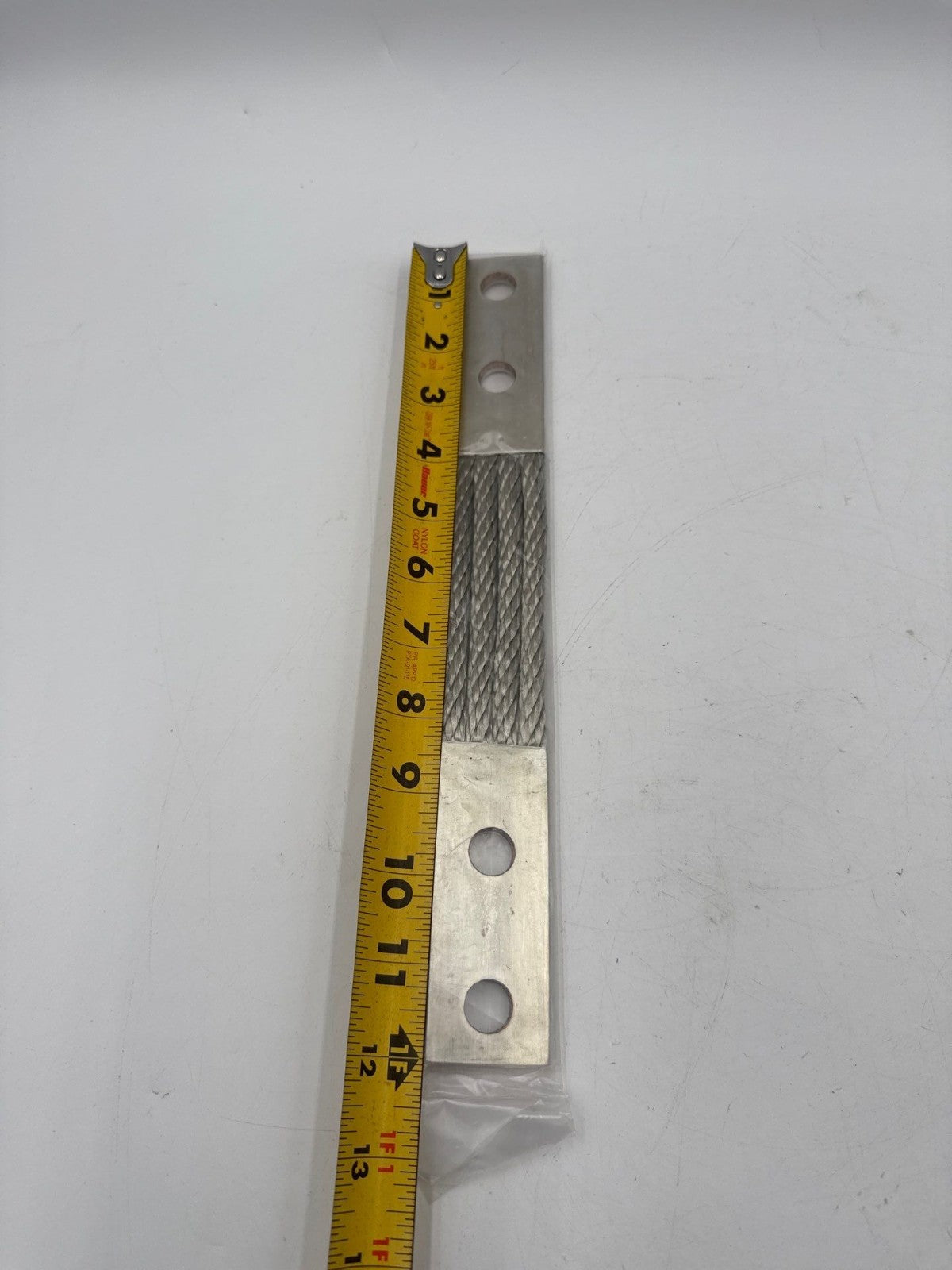 20PC Flexible Braided 12" 2 Hole Grounding Strap Copper Flex Jumper Shunt CU New