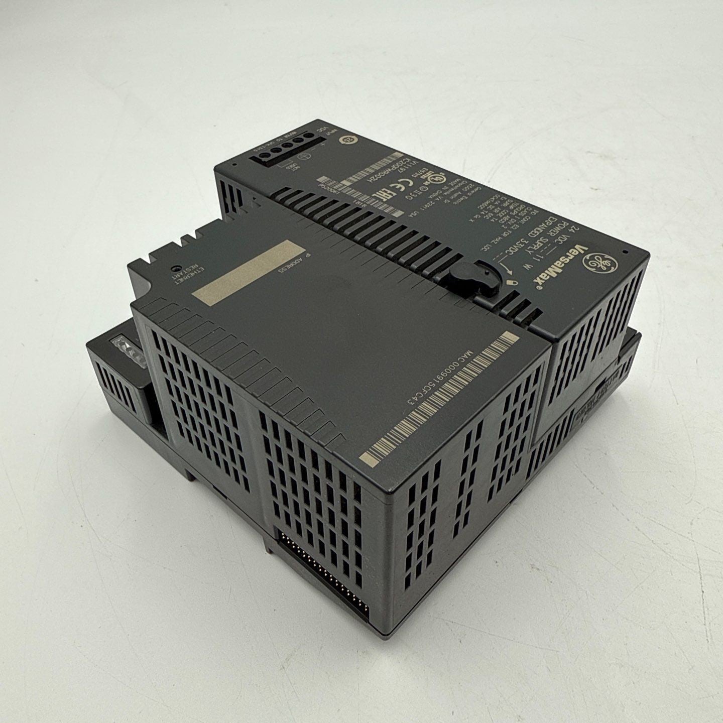 GE IC200CPUE05-LT VersaMax CPU Module With IC200PWR002H Power Supply 24VDC Used