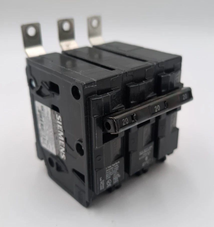 Siemens B320 Circuit Breaker 20A 240V 3P Type BL Bolt On 20 Amp 3 Pole BL320 New New