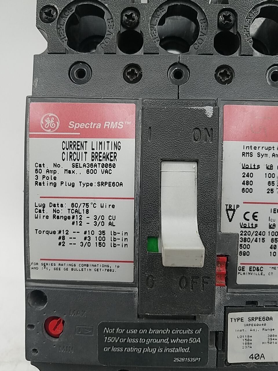 GE SELA36AT0060 Used