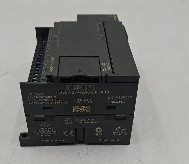 SIEMENS 6ES7 214-2AD23-0XB0 CPU 224 Compact Controller SIMATIC S7-200 MICRO PLC Used
