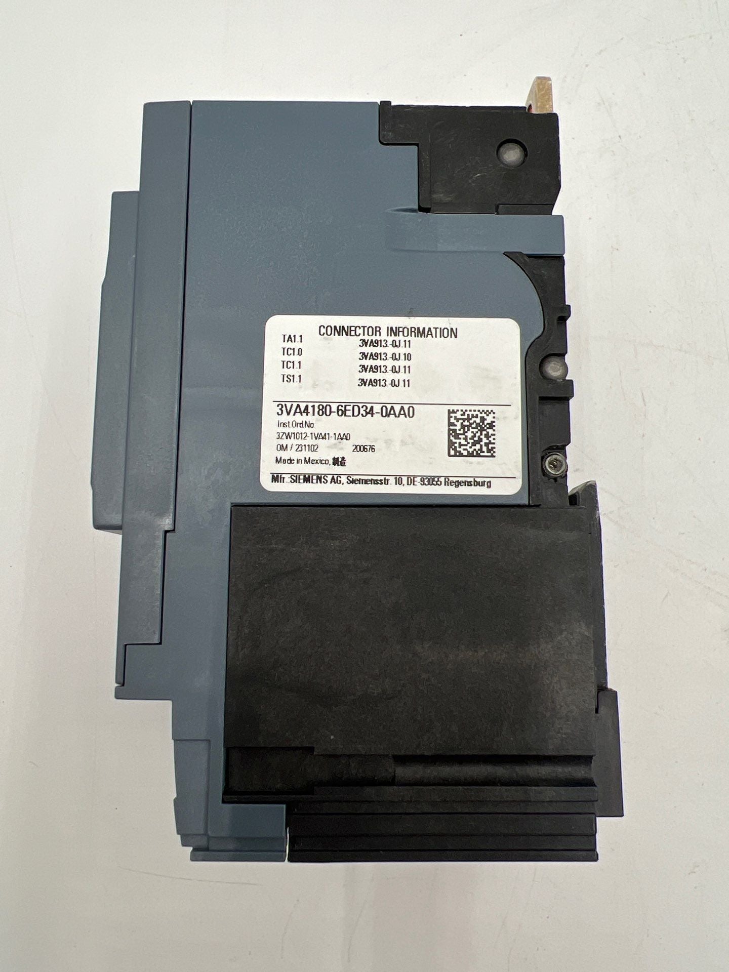 Siemens 3VA4180-6ED34-0AA0 New