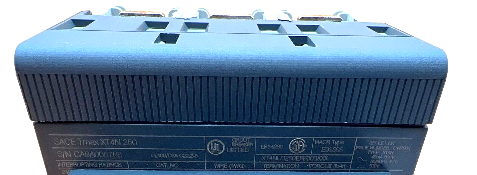 ABB XT4N 250 Used