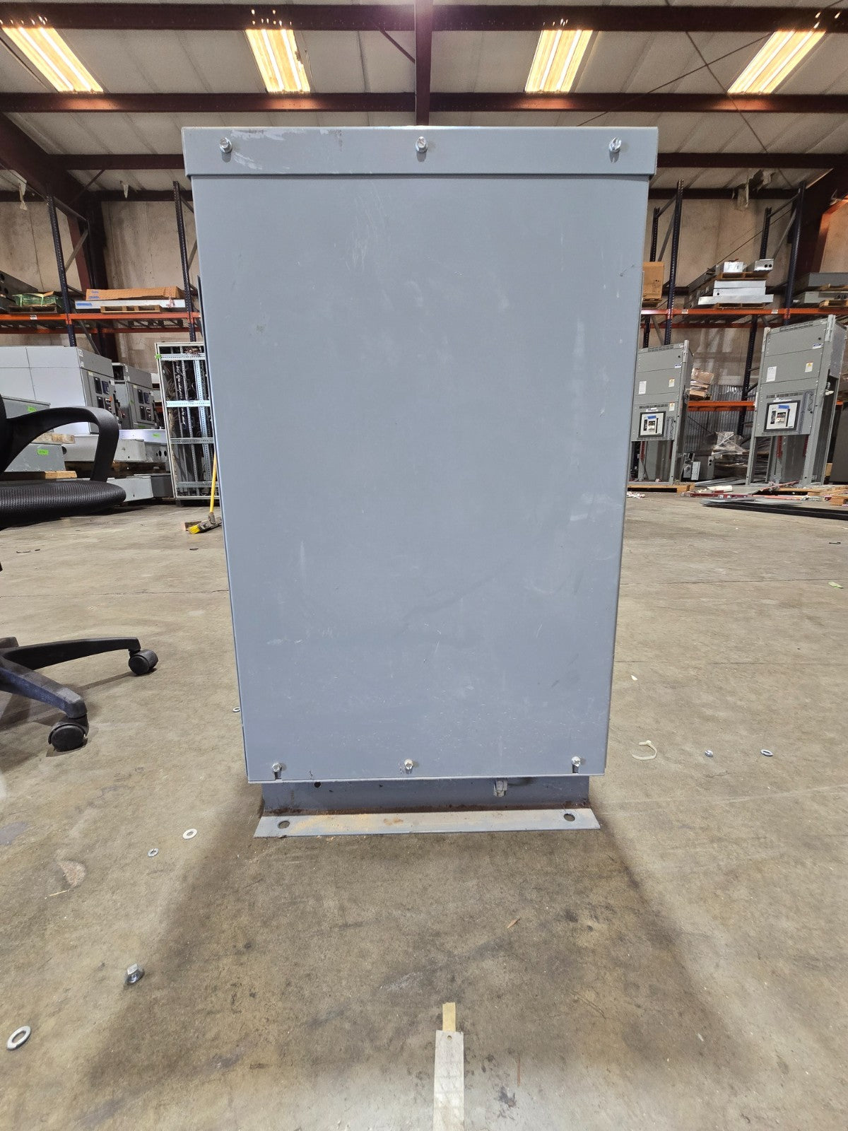 45KVA Federal Pacific T4T45E Transformer Pri 480V Sec 208/120V 3PH Indoor Encl Used